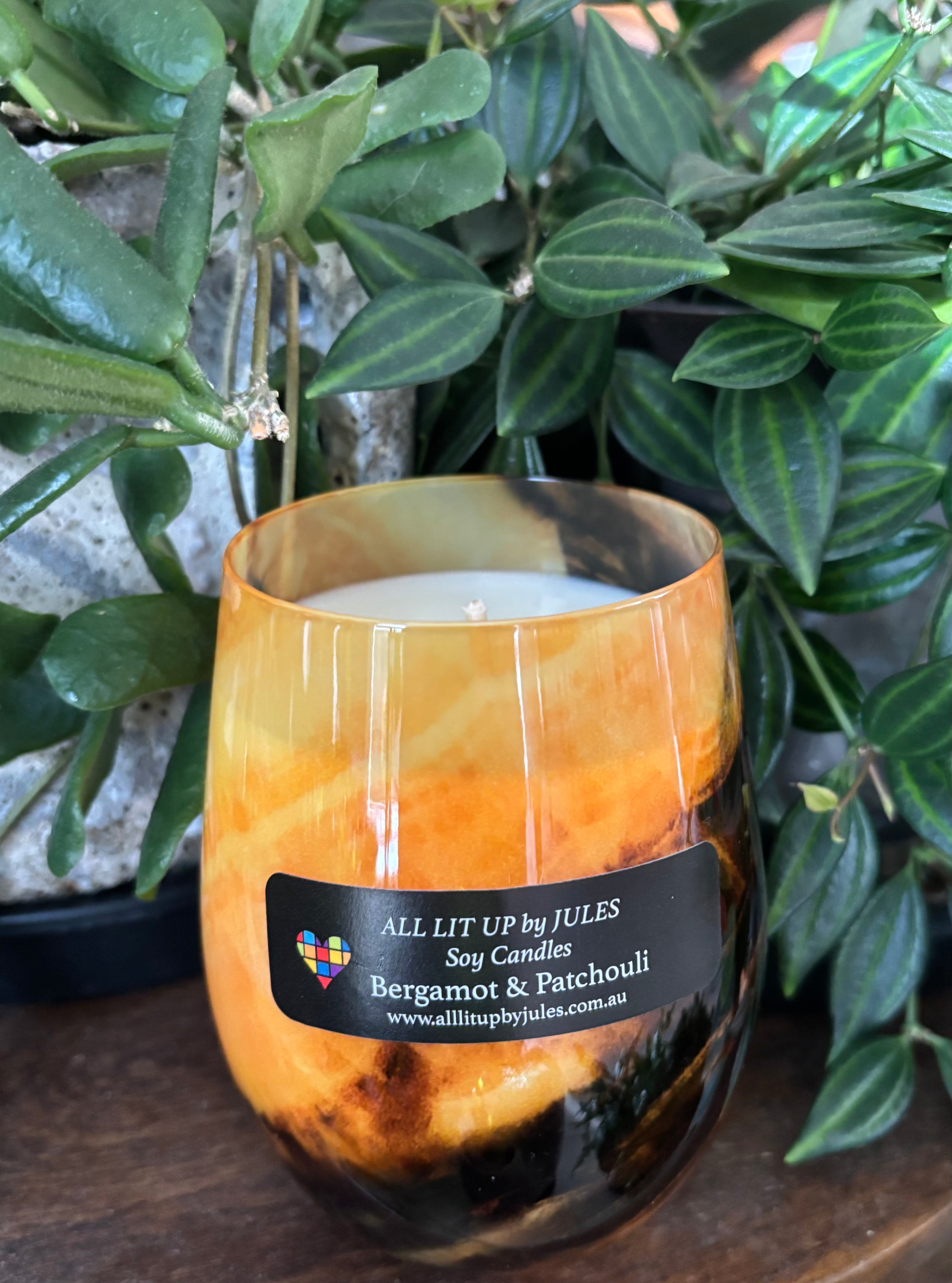 Autumn Coloured glass - Poured to Order