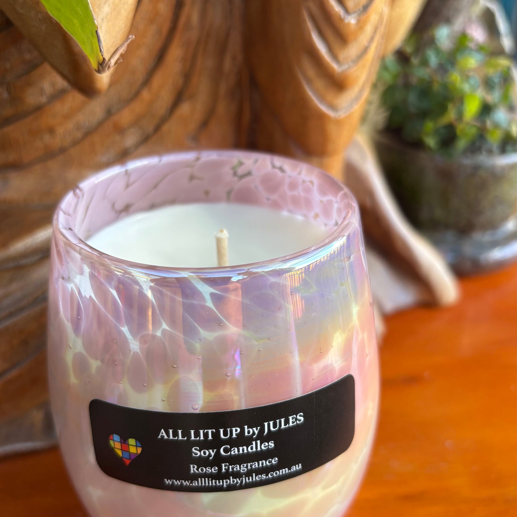 Pink Pearl Glass - Poured to Order
