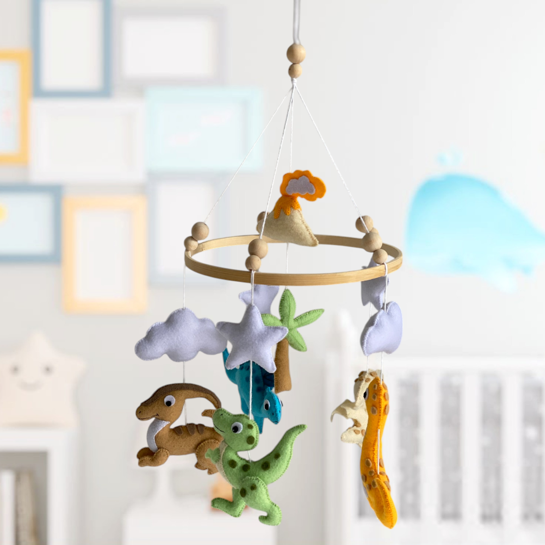 Dinosaur Baby Mobile for Nursery