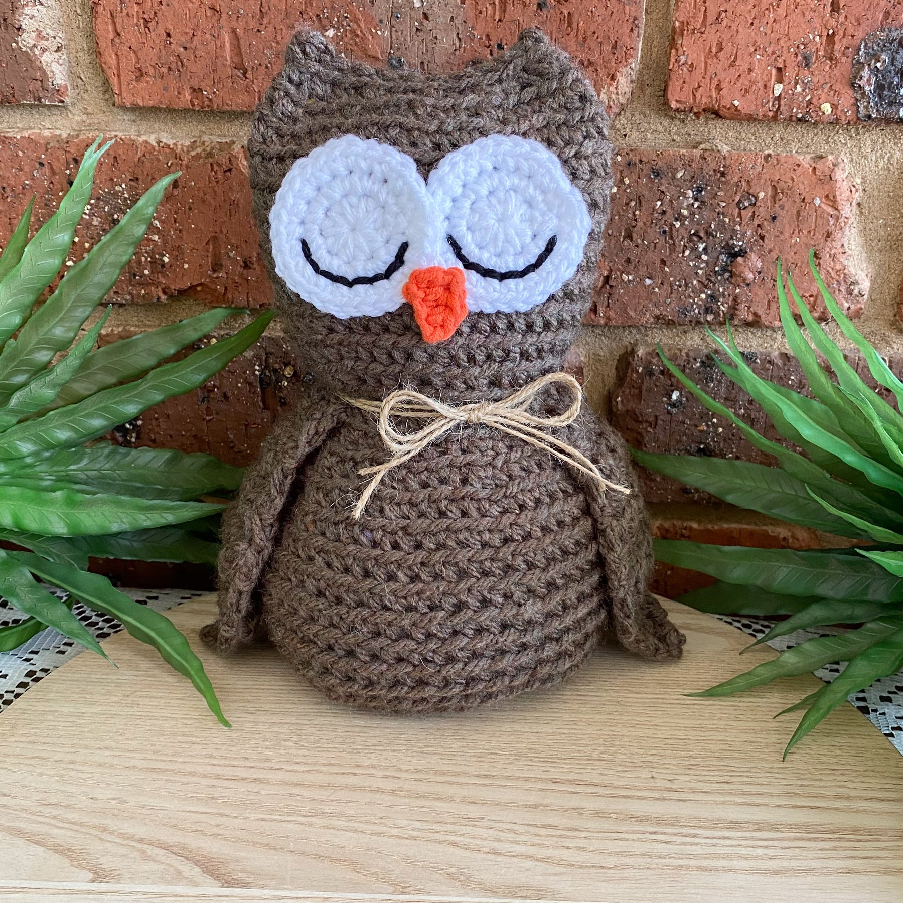 Crochet Woodland Owls
