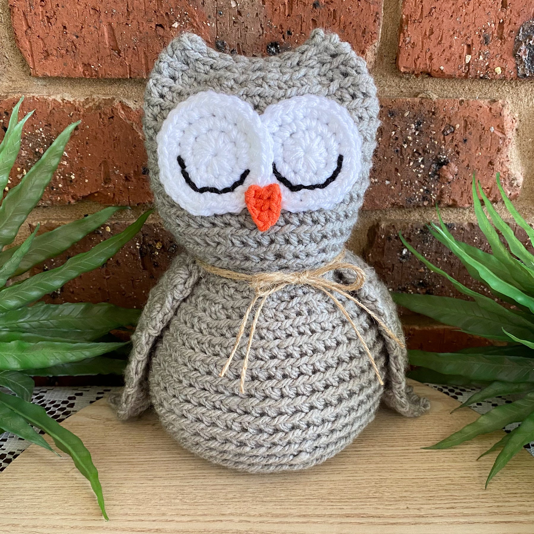 Crochet Woodland Owls