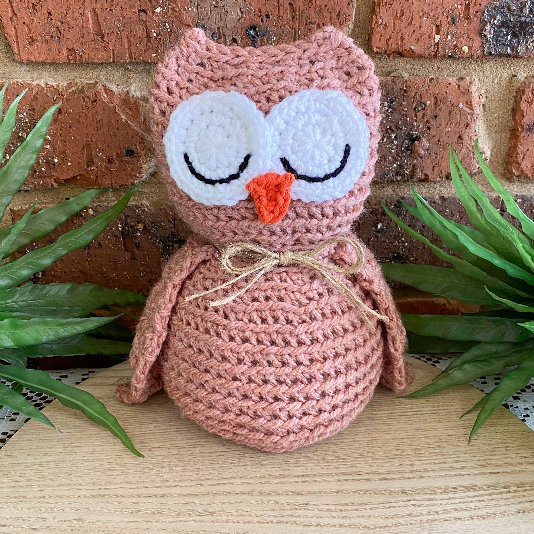 Crochet Woodland Owls