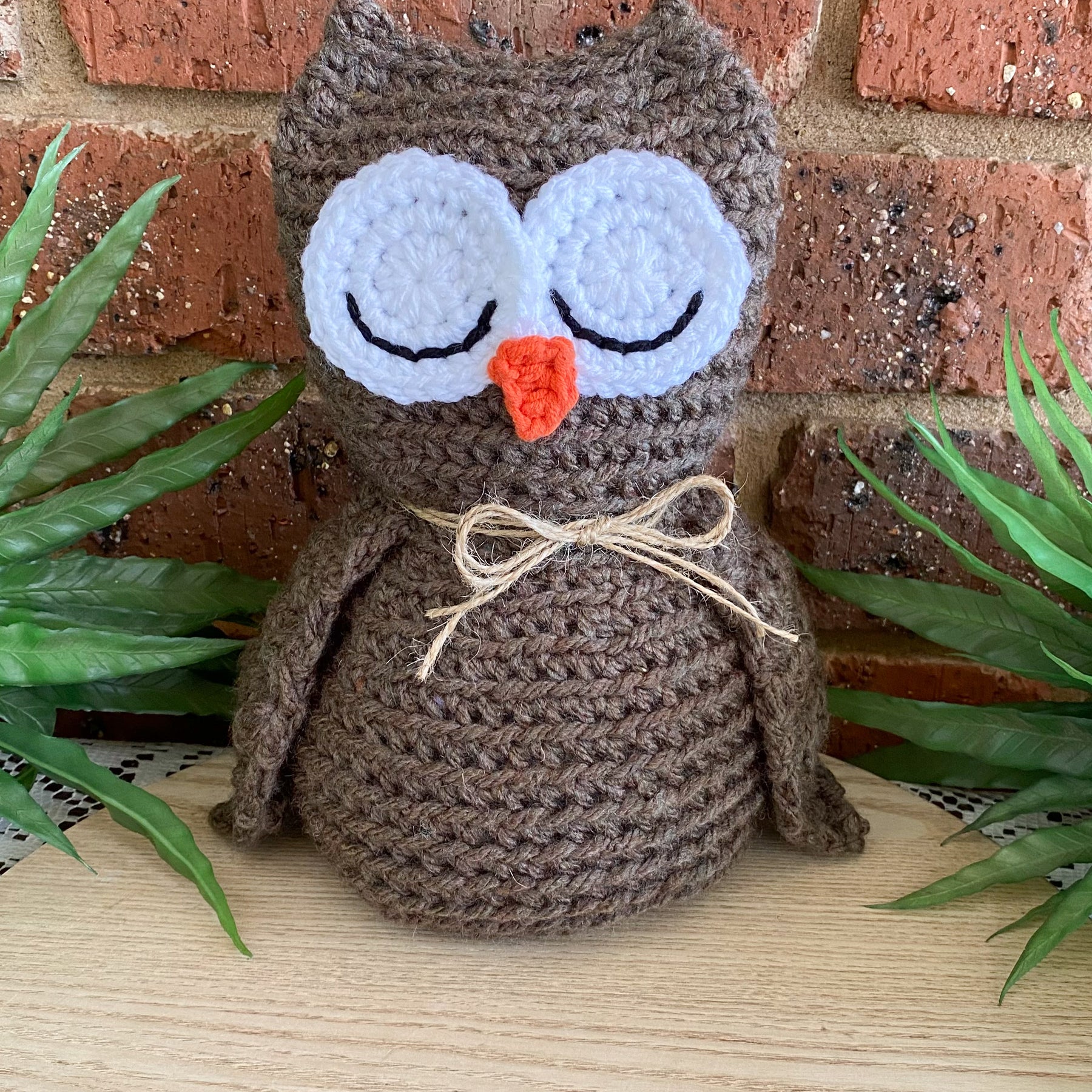 Crochet Woodland Owls