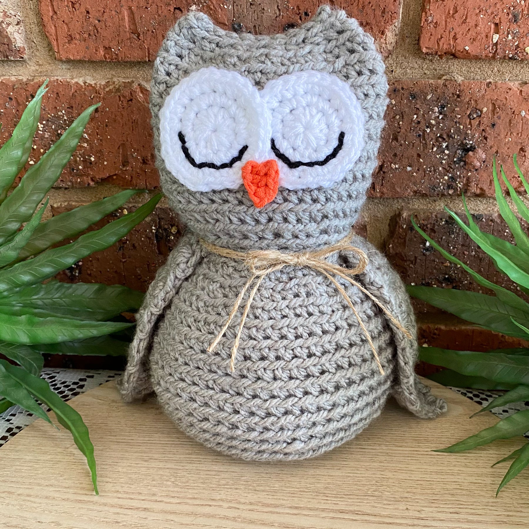 Crochet Woodland Owls