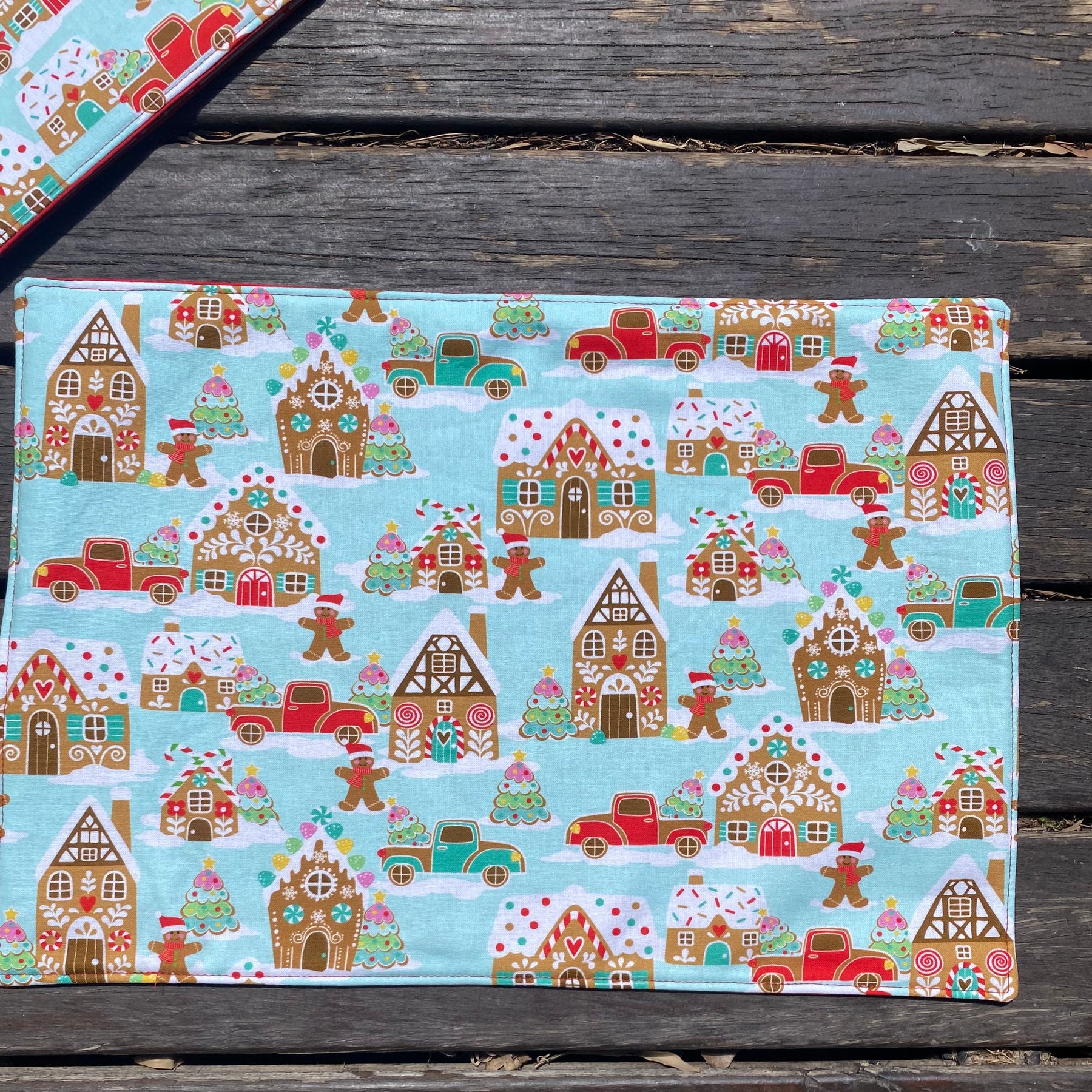 Gingerbread Christmas Placemats