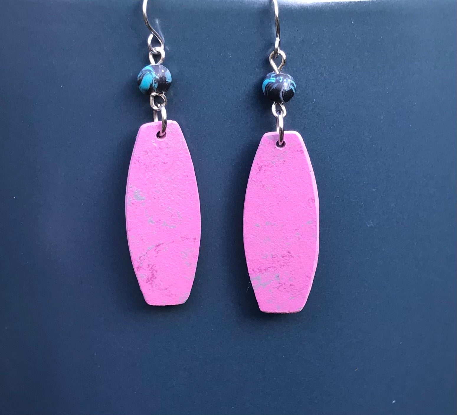 Upcycled  Flooring Earrings
