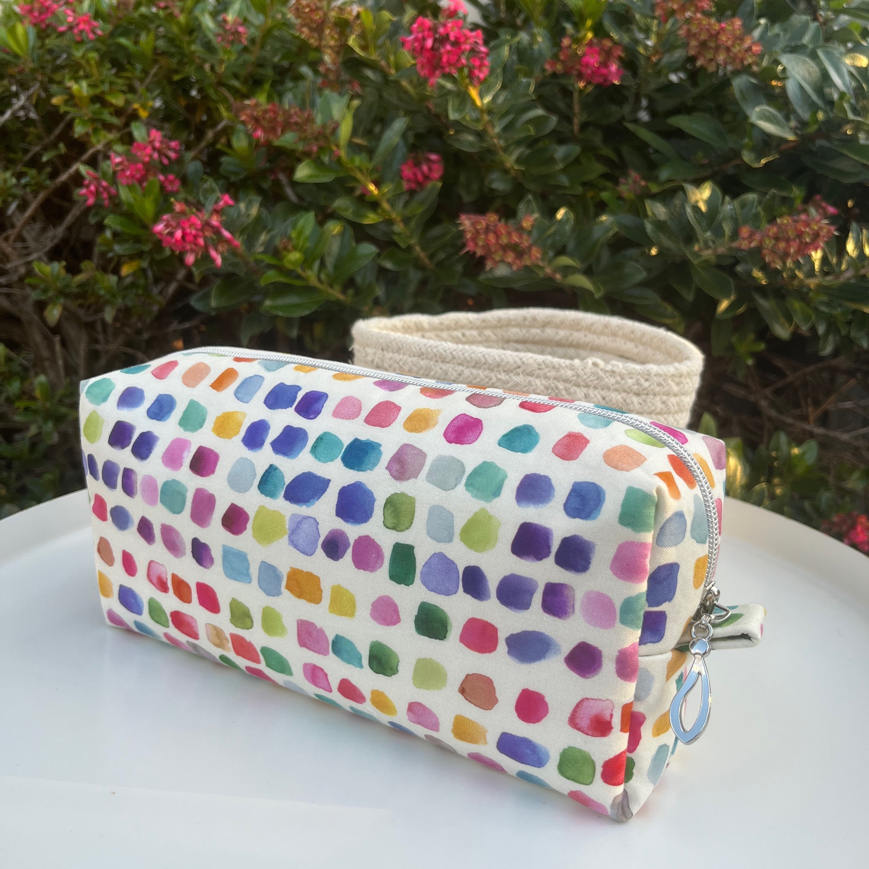 Bilby Pouch - Flowers Wee Colour Library Multi Bluebellgray (Lewis & Irene)