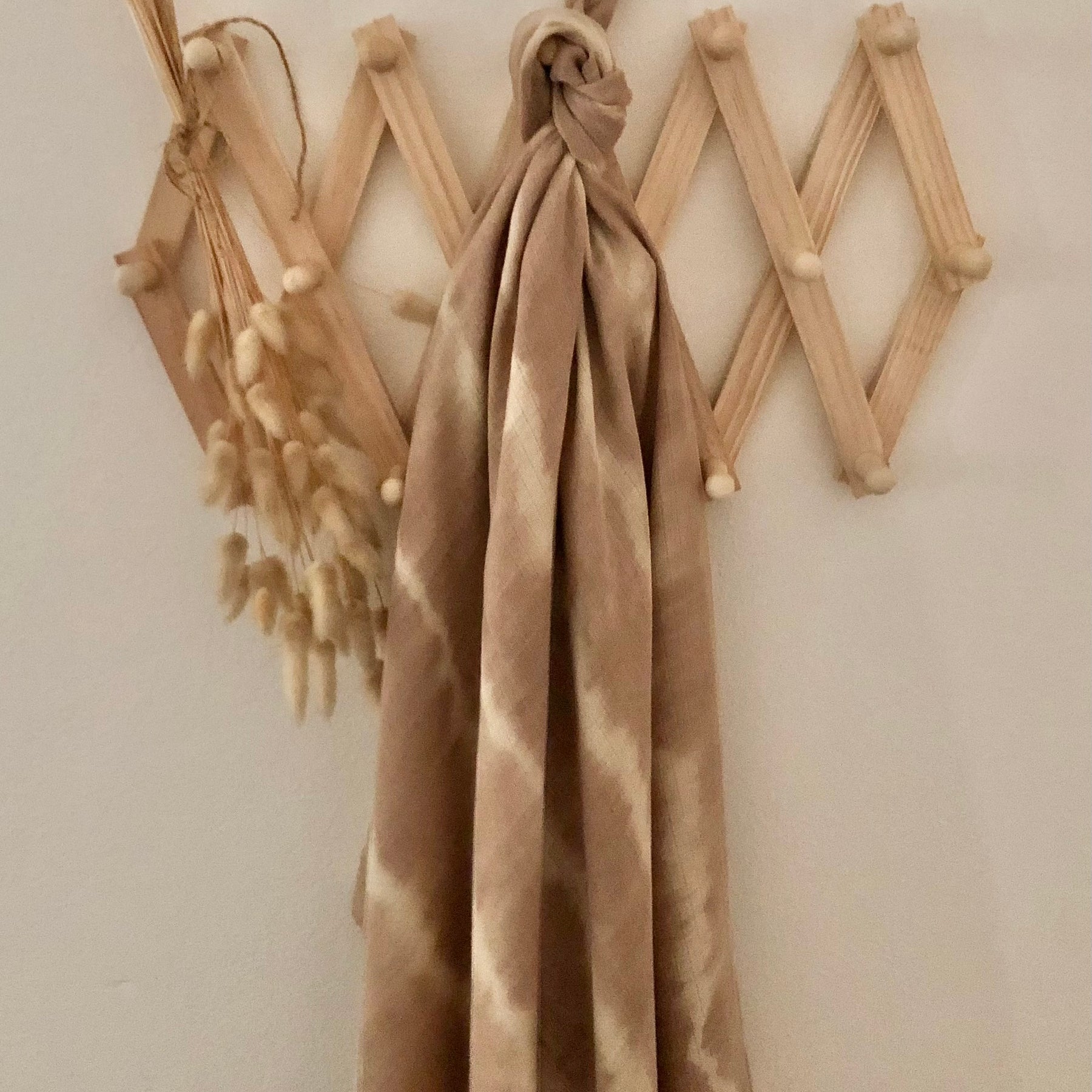 'BABY SWADDLES - HEMP & HAND DYED'