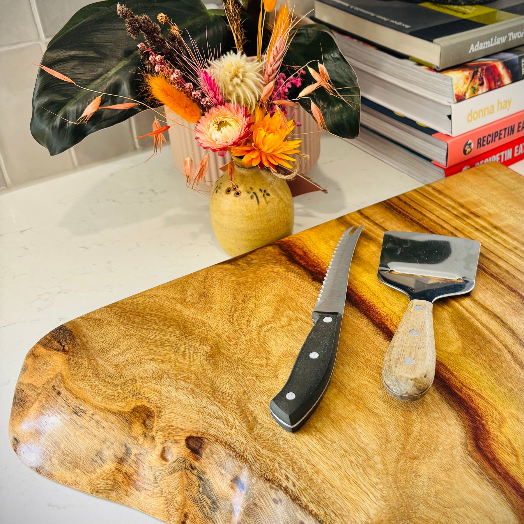 Hardwood Camphor Laurel Charcuterie Board 300x460x25mm