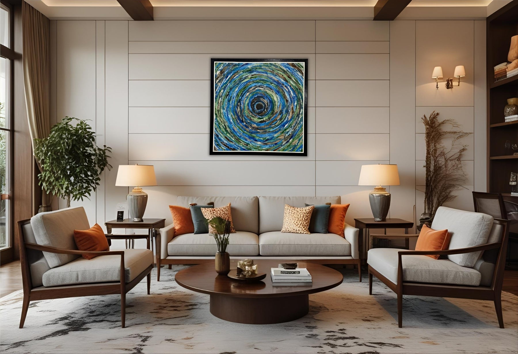 Swirlpool – Textured Art