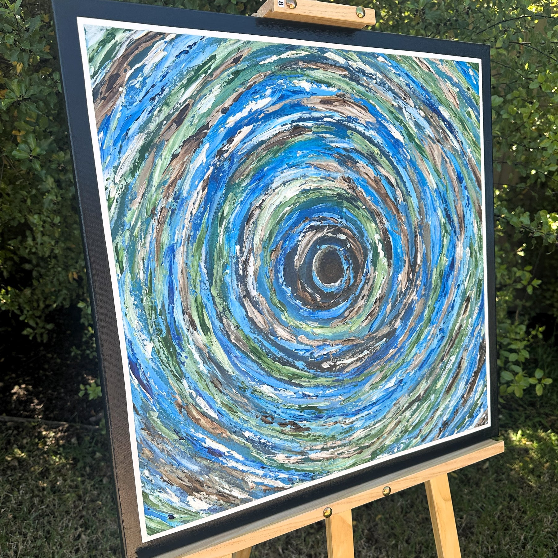 Swirlpool – Textured Art