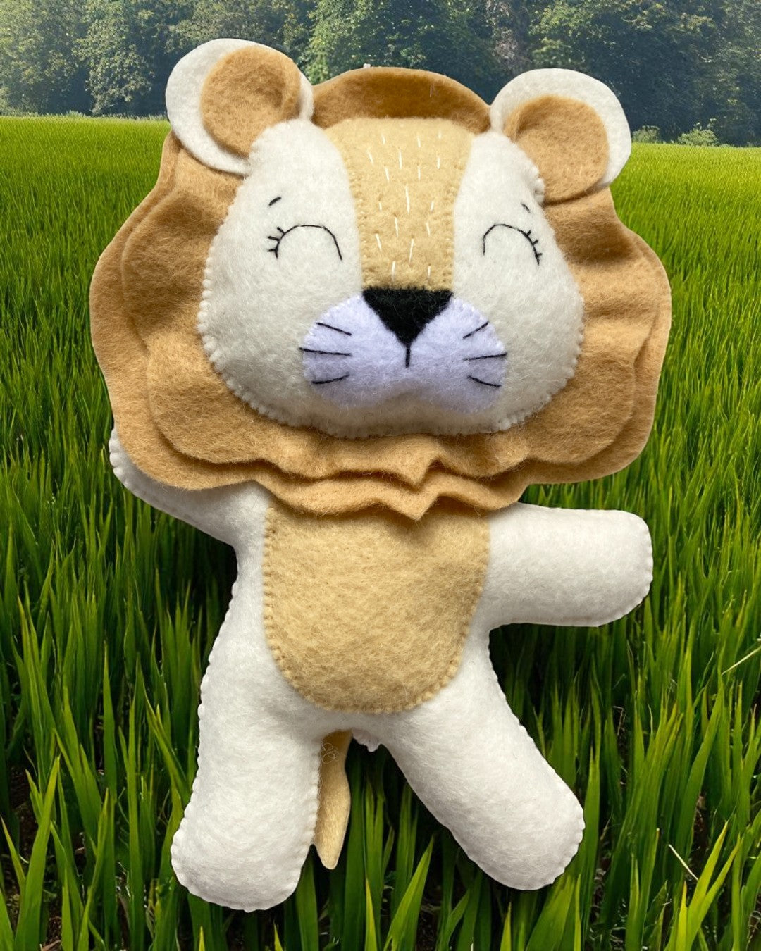 Safari Baby Mobile in Neutral Tones