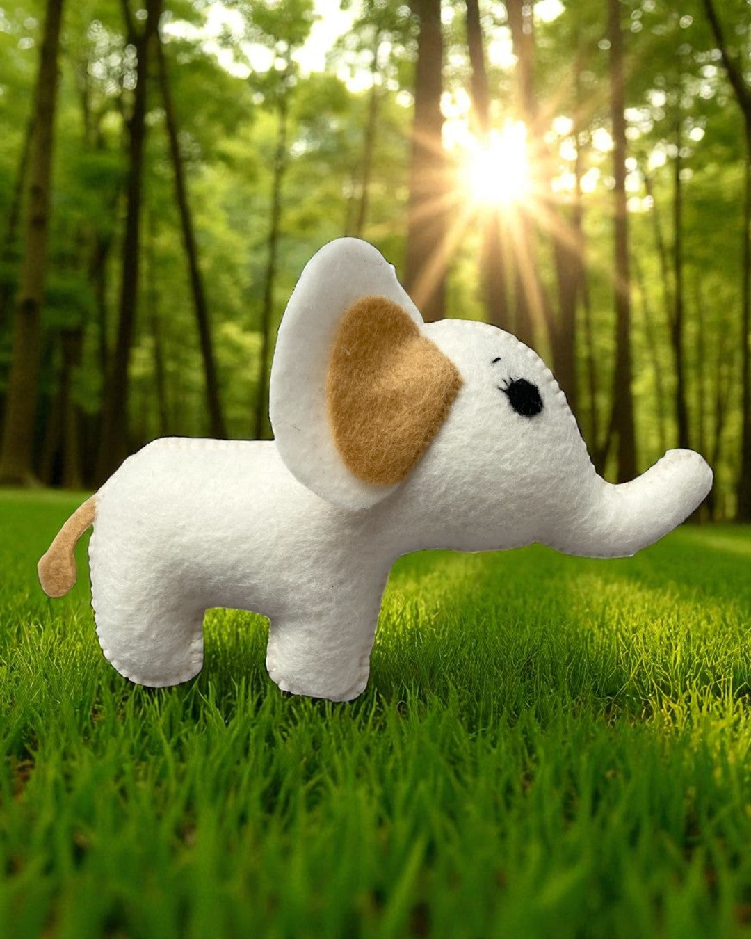 Safari Baby Mobile in Neutral Tones