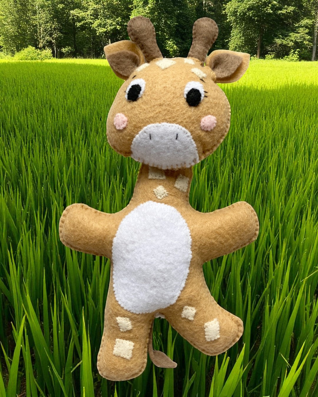 Safari Baby Mobile in Neutral Tones