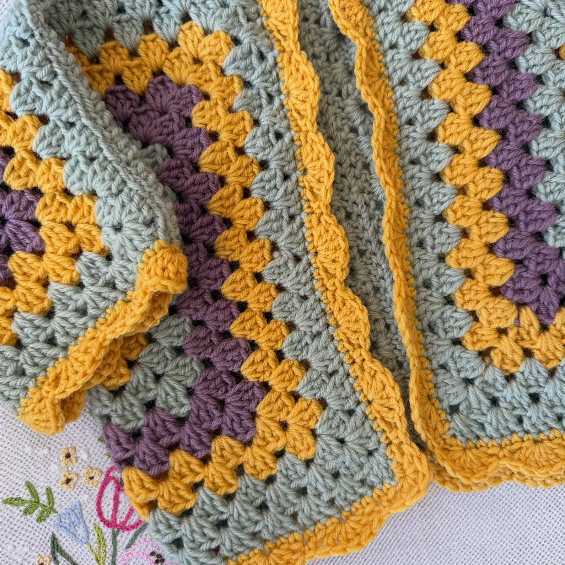 Crocheted hexi cardigan , size 1