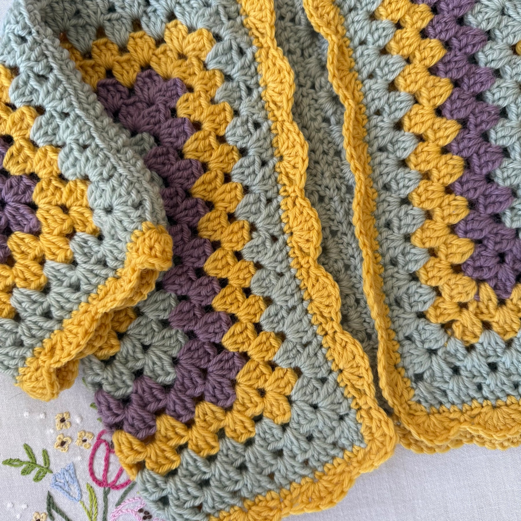 Crocheted hexi cardigan , size 1