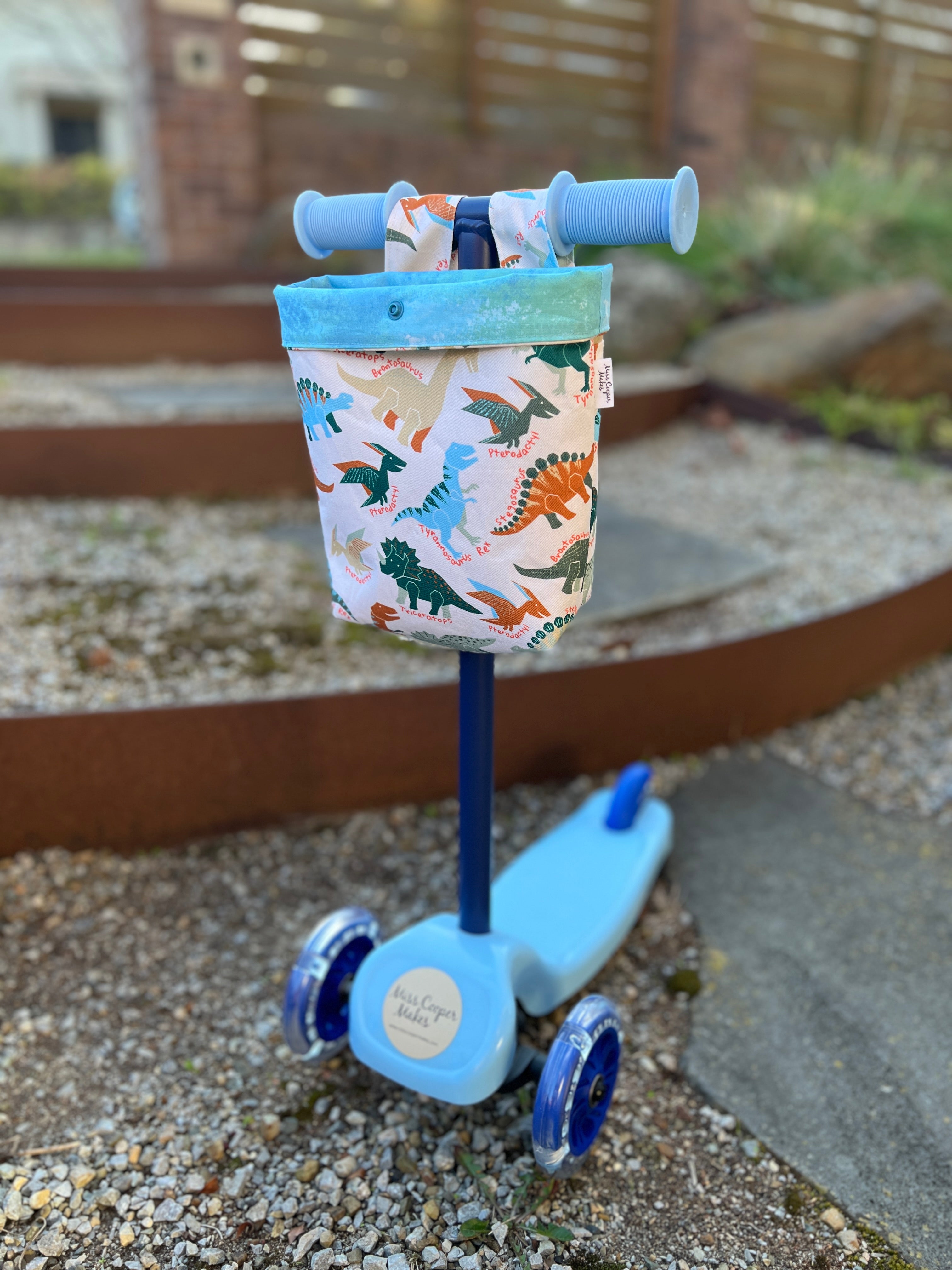 Scooter / Bike handlebar bag - Dinosaur Roar