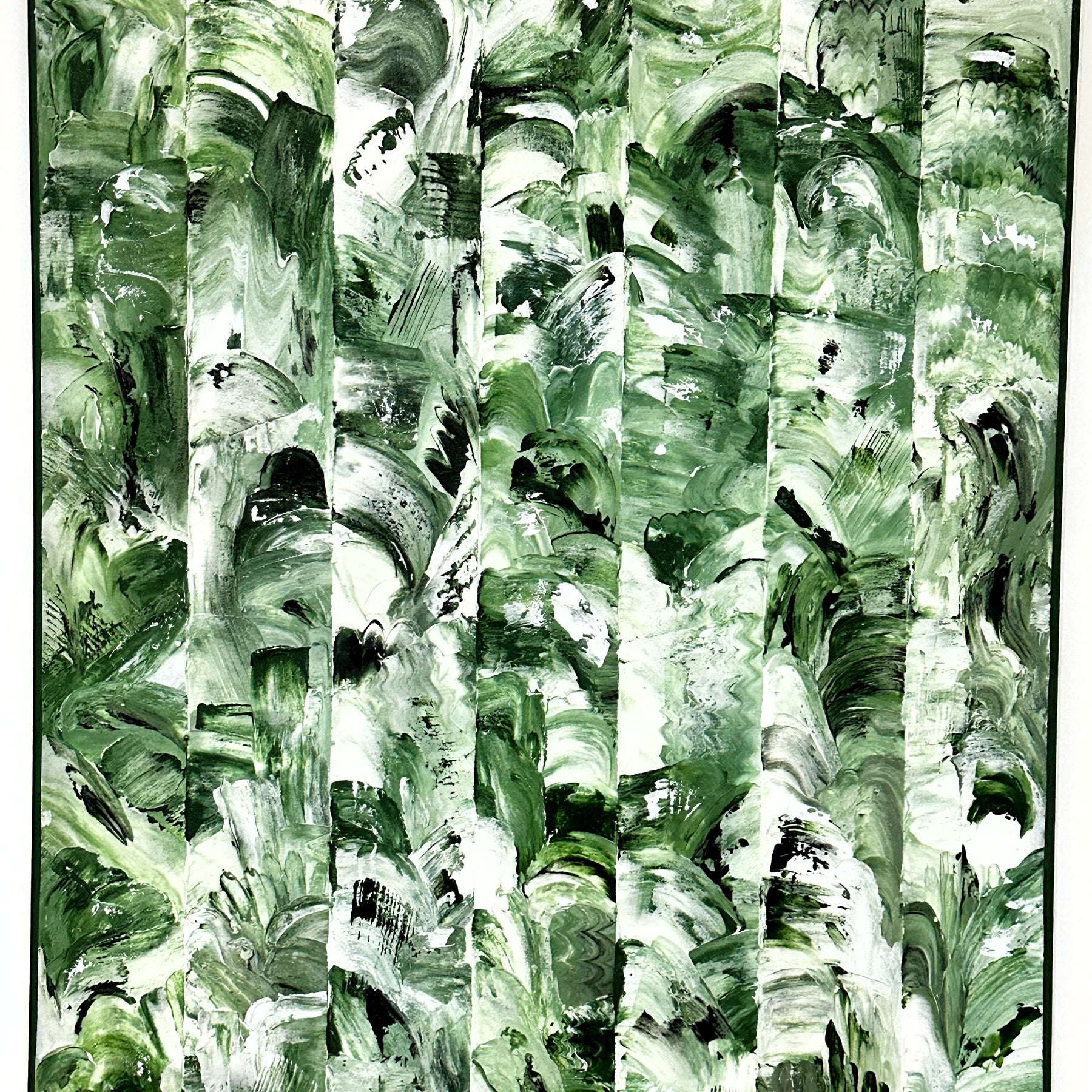 Forest Mosaic- Textured Art