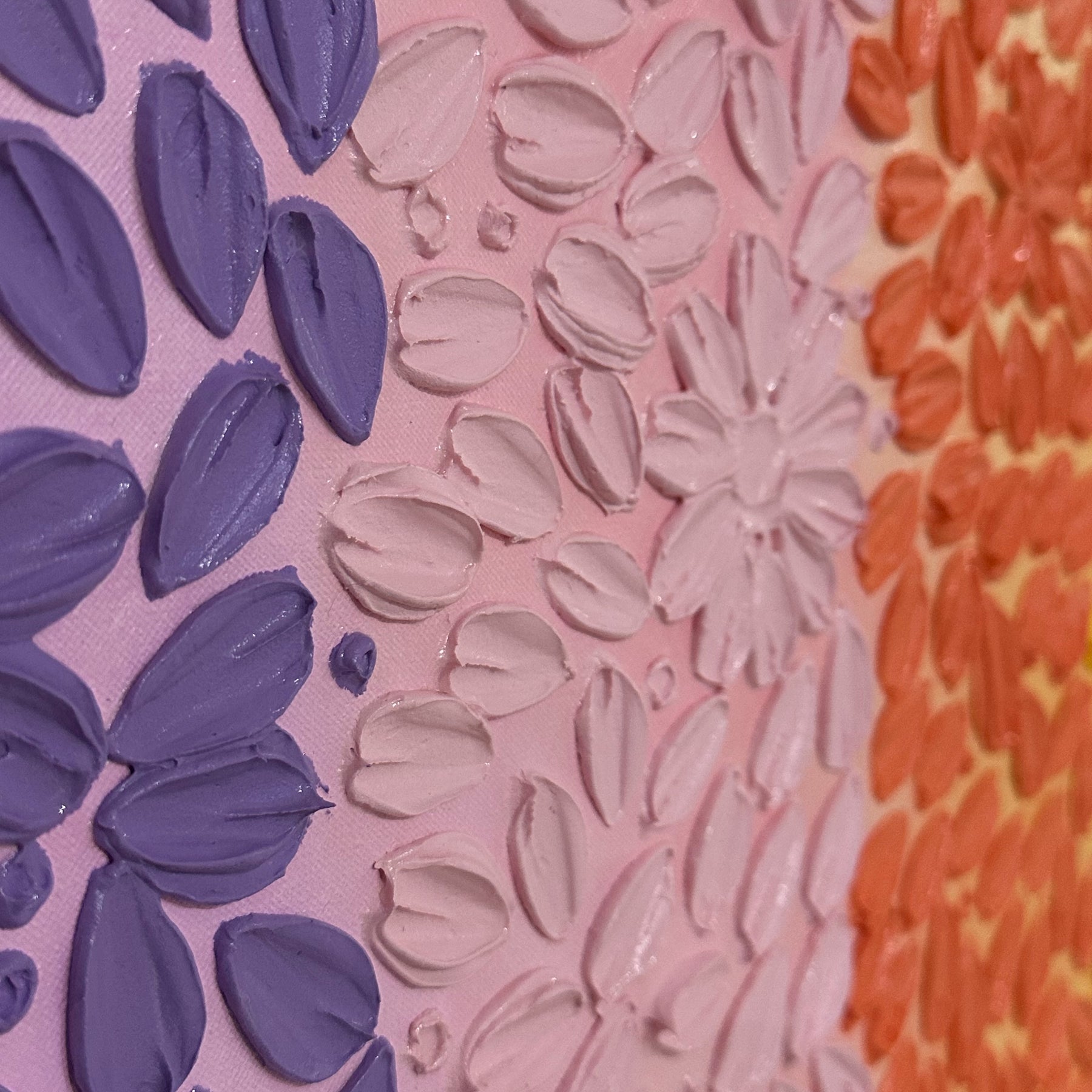 Bloom in Colour - Textured Art