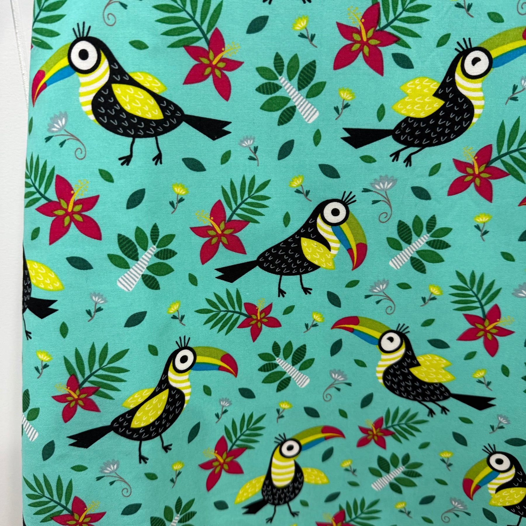 Girls Toucan Pinafore dress , size 3