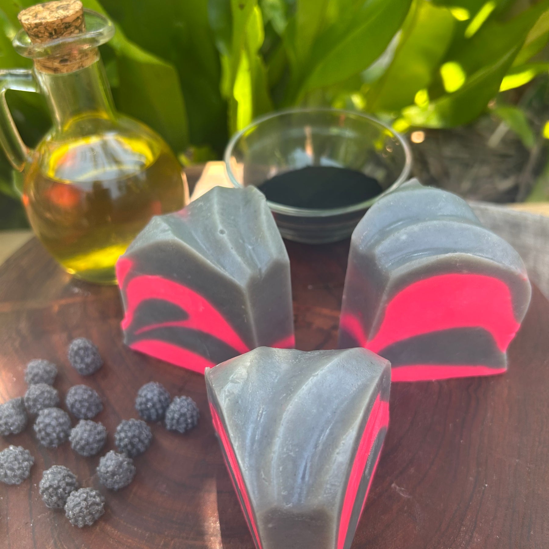 Black Raspberry Vanilla Soap | Unique Cake Design