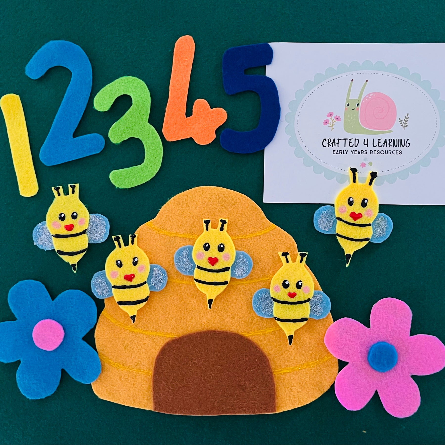 Beehive Felt Board Set