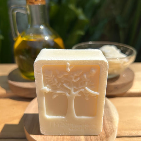 Handmade Soap with Tussah Silk | Unscented | All Natural