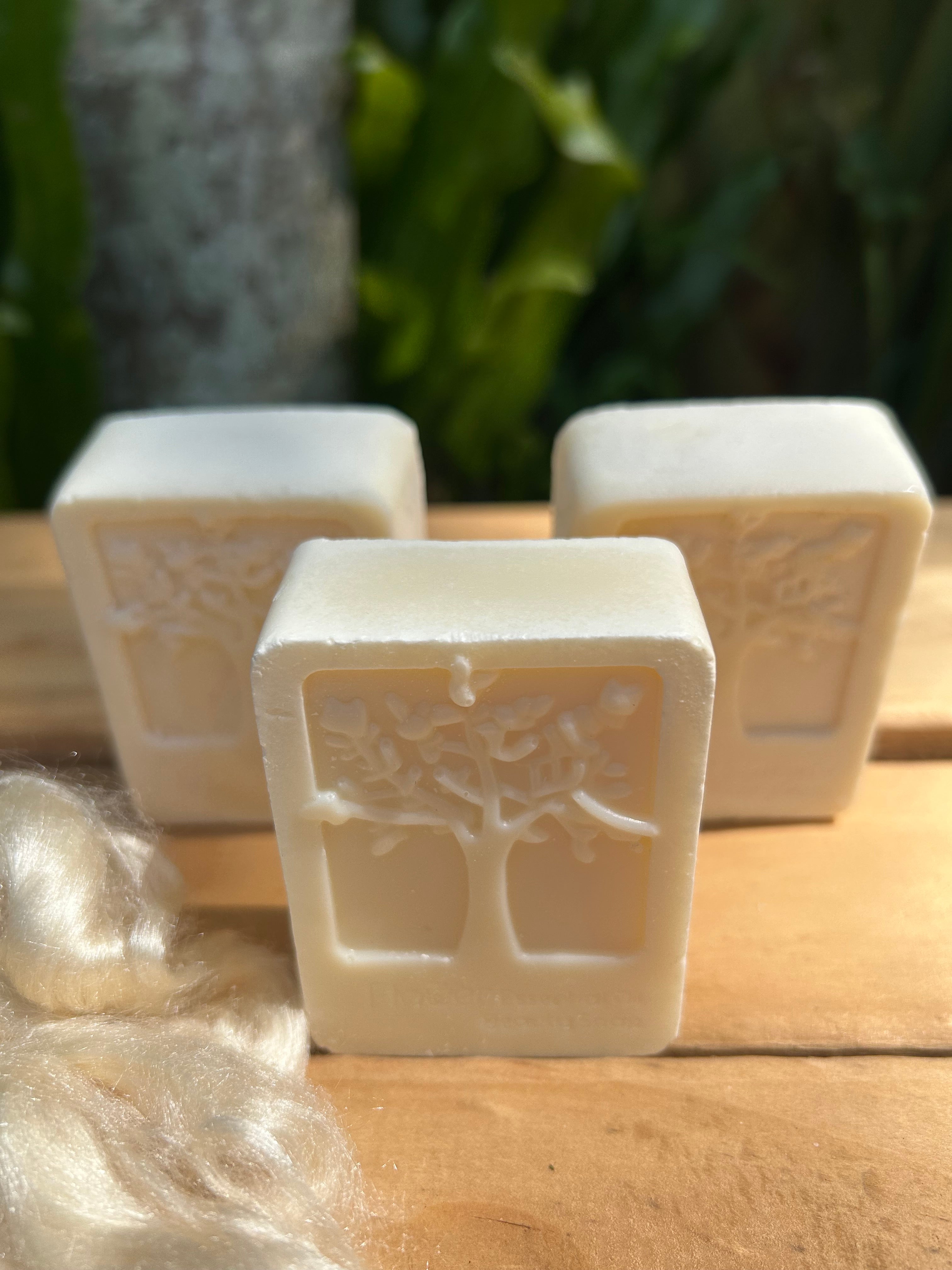 Handmade Soap with Tussah Silk | Unscented | All Natural