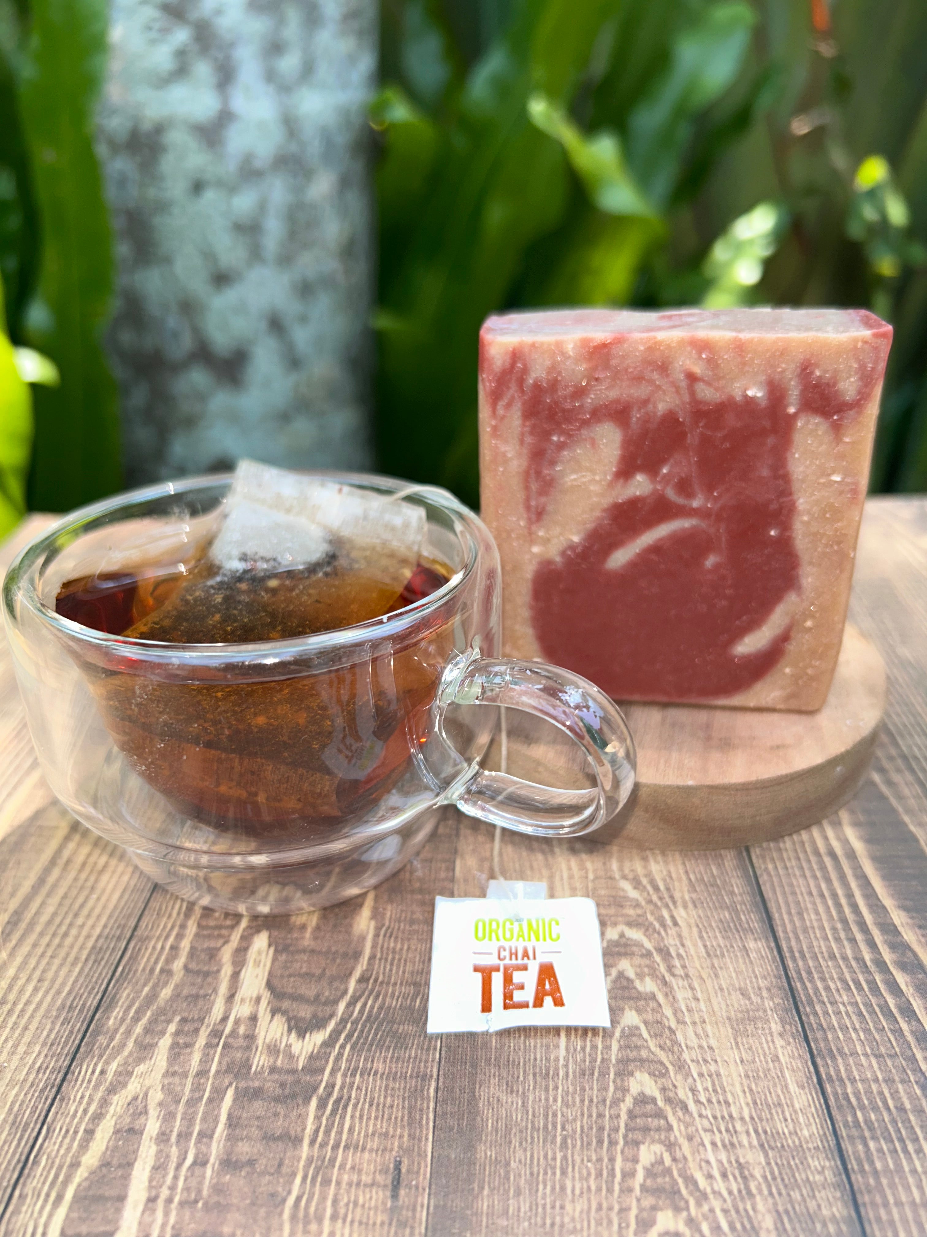 Organic Chai Infused Soap | Jim Beam and Cola Scented | Handmade