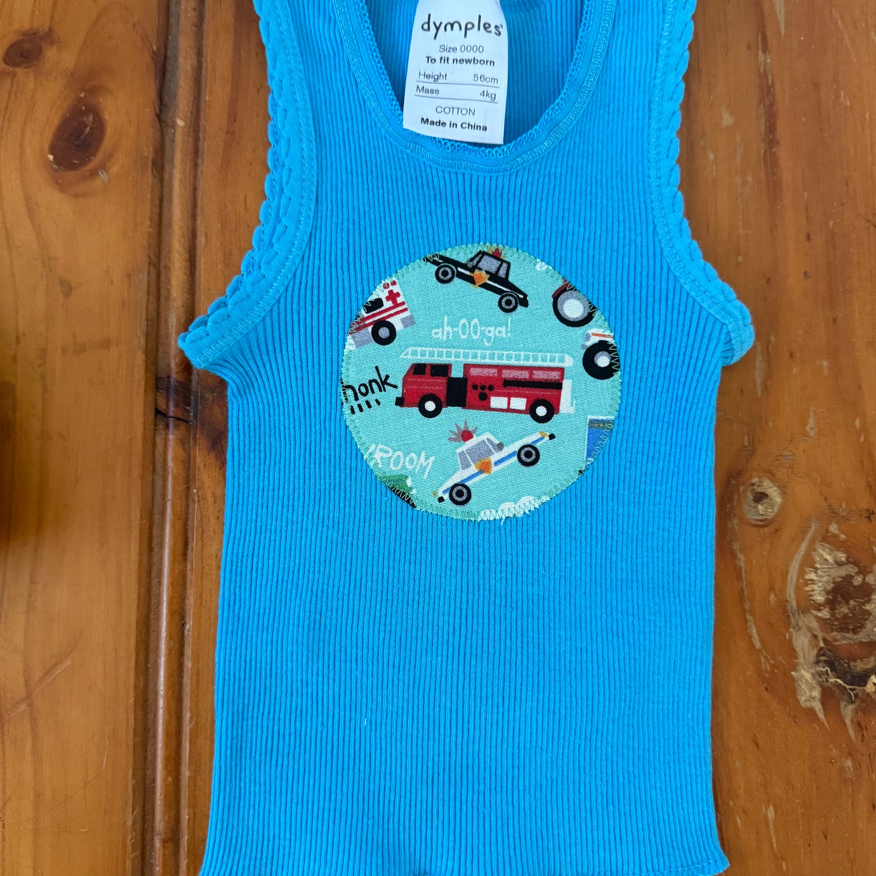 Baby boys bloomers and tank set size 0000