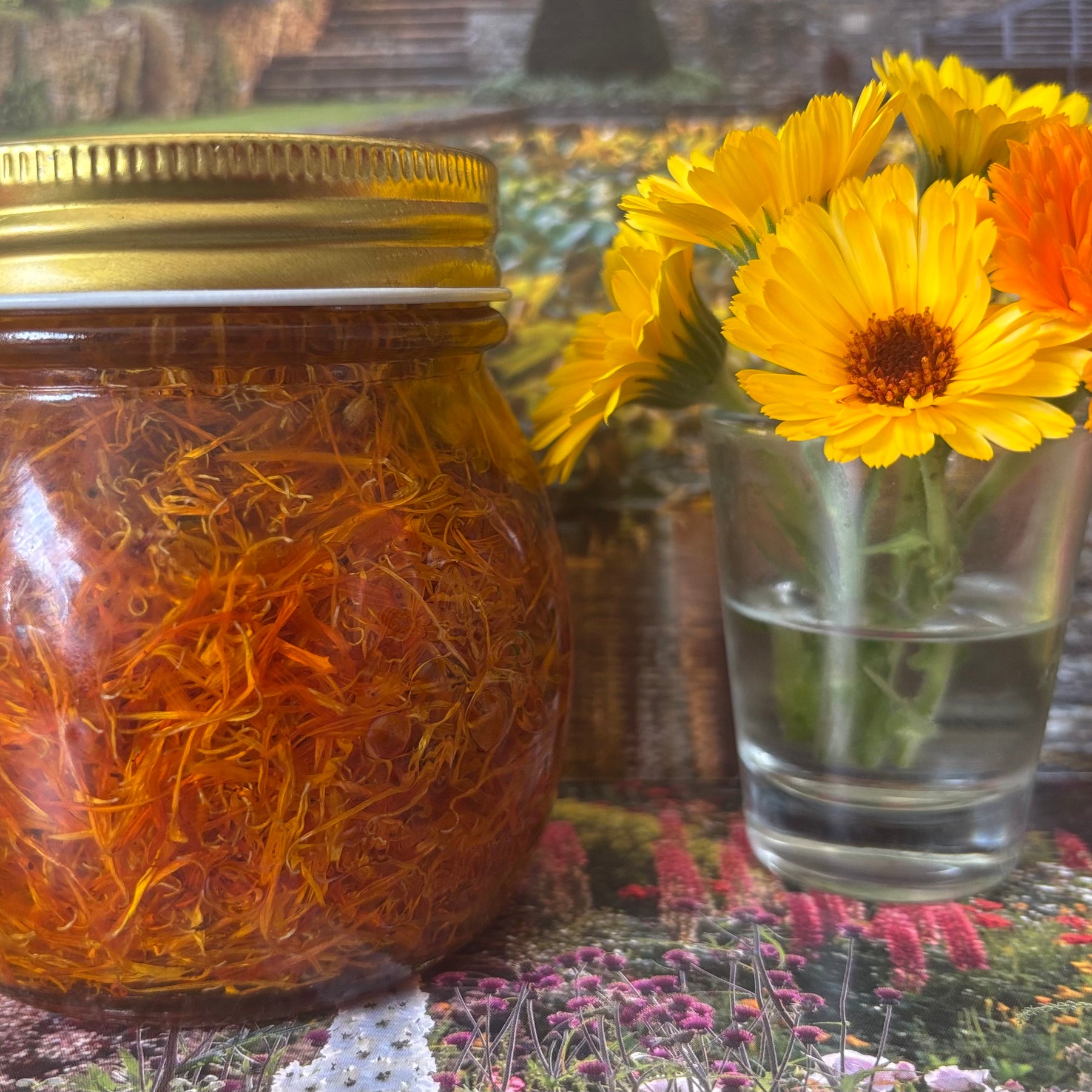 Tallow Calendula Balm with Orange