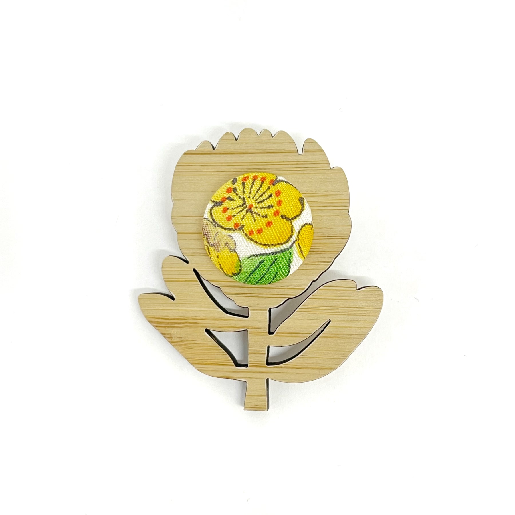 Kimono Waratah Brooch - Assorted