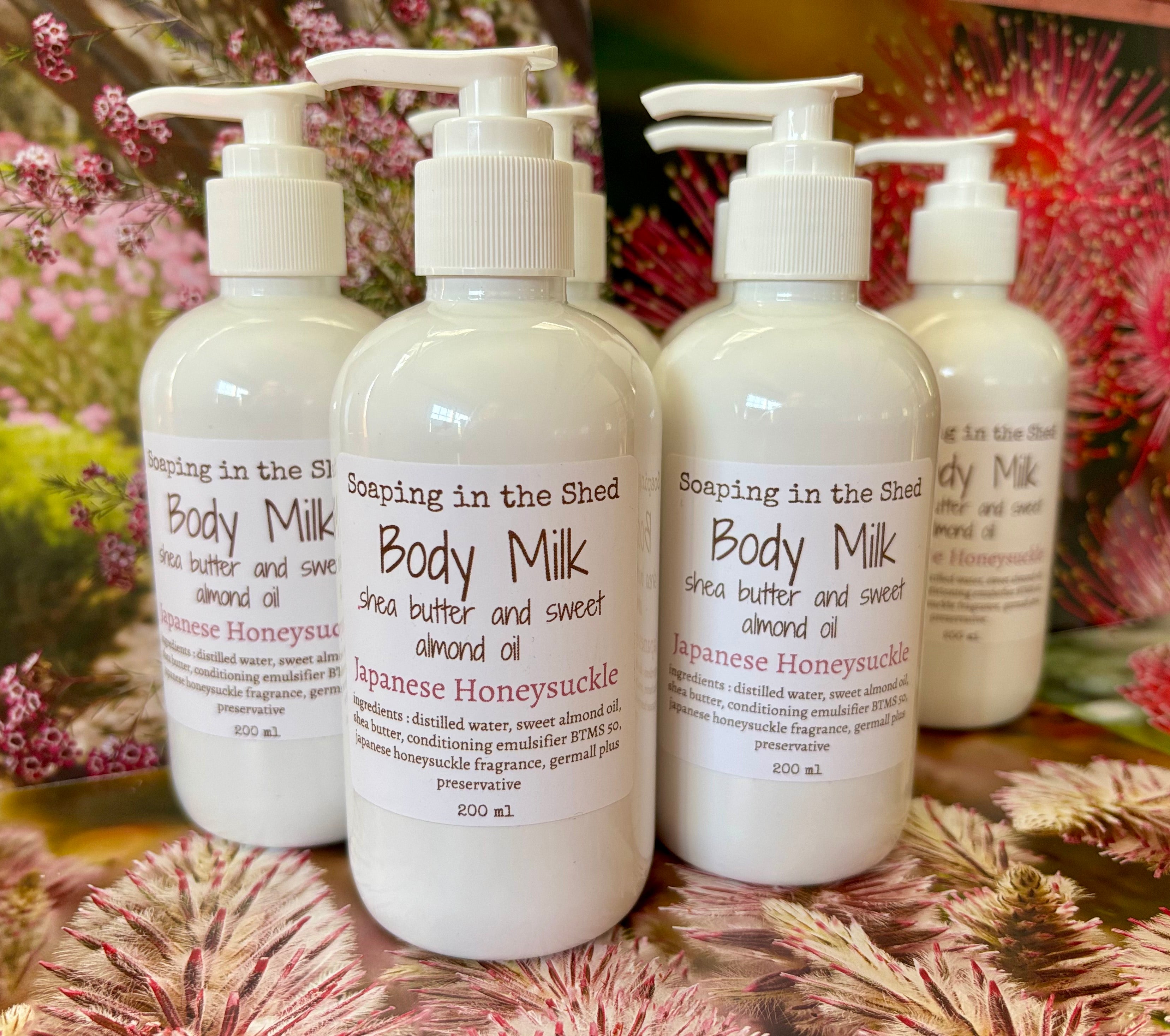 Japanese Honeysuckle Body Milk with Shea Butter