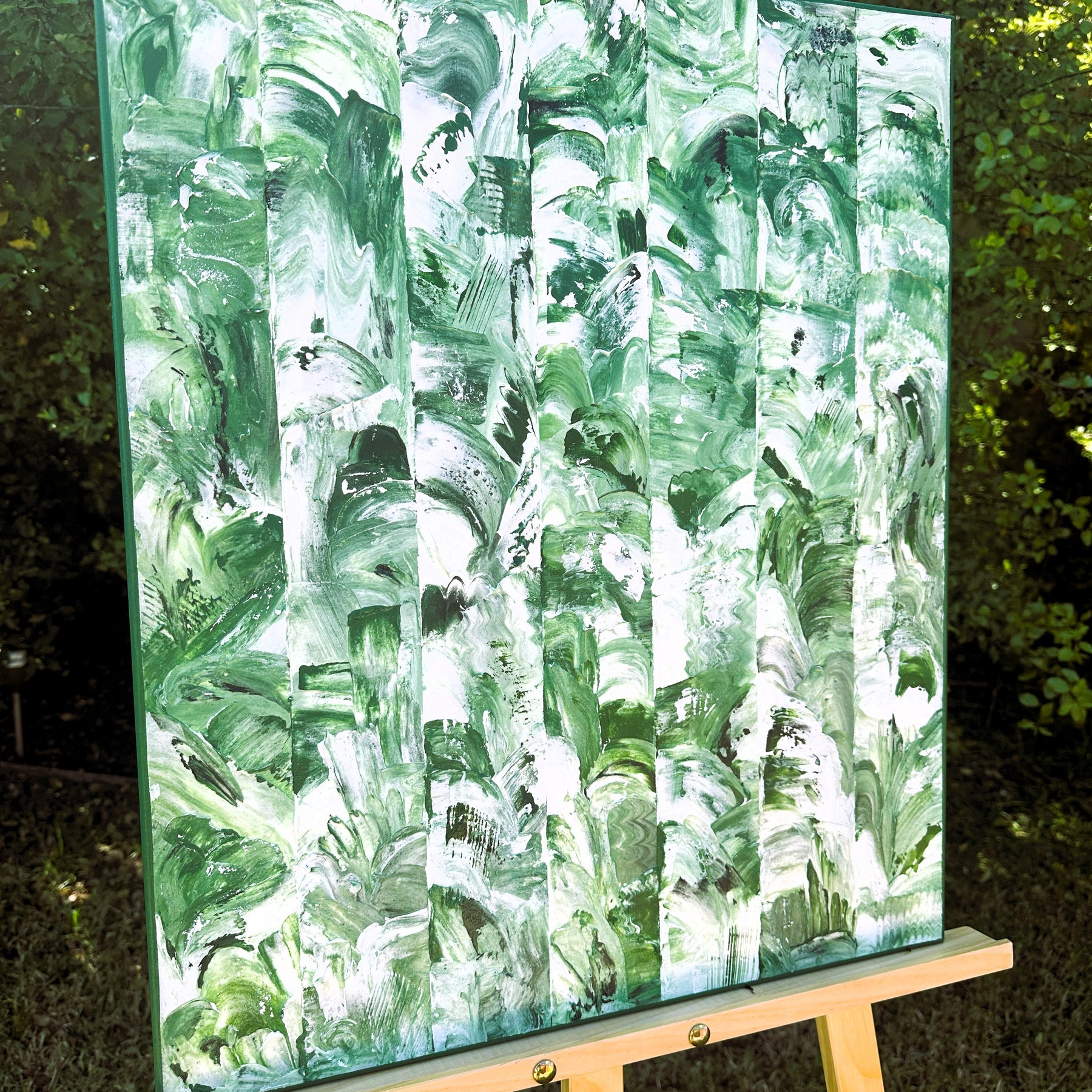 Forest Mosaic- Textured Art