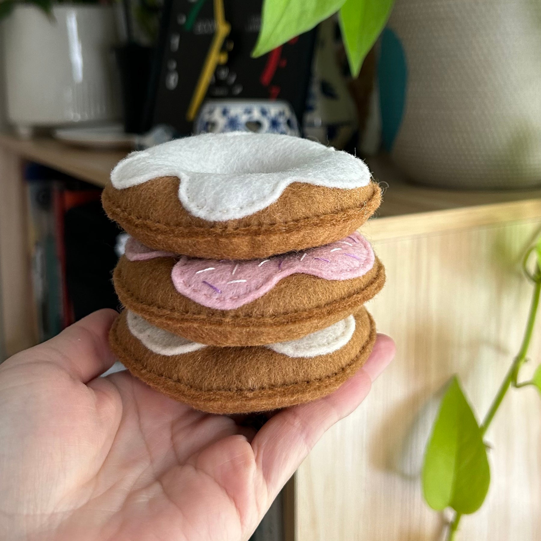 Donut, play food, play kitchen, felt food