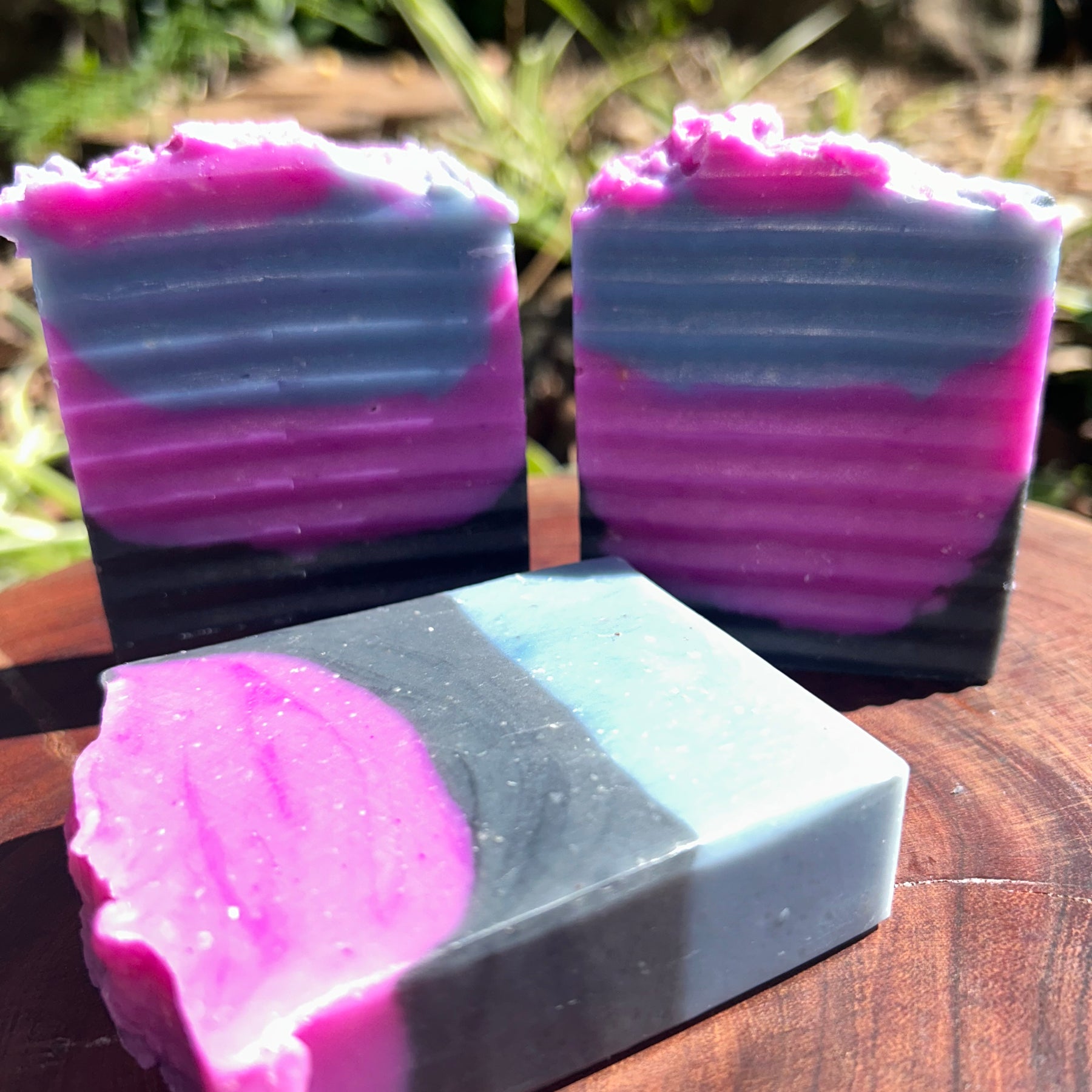 Handmade Blueberry Puree Soap | Organic Skincare Treat | Shea Butter Soap