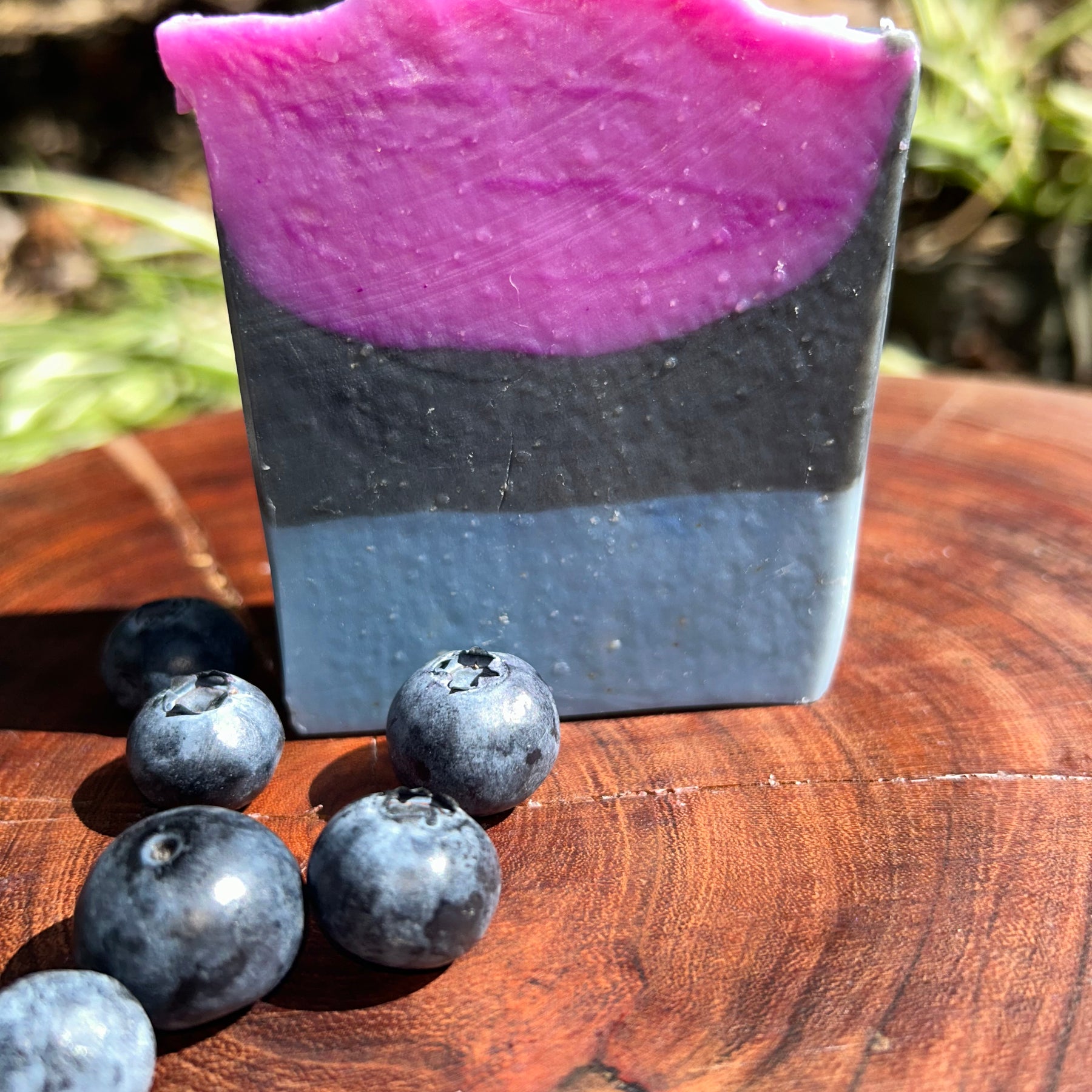 Handmade Blueberry Puree Soap | Organic Skincare Treat | Shea Butter Soap