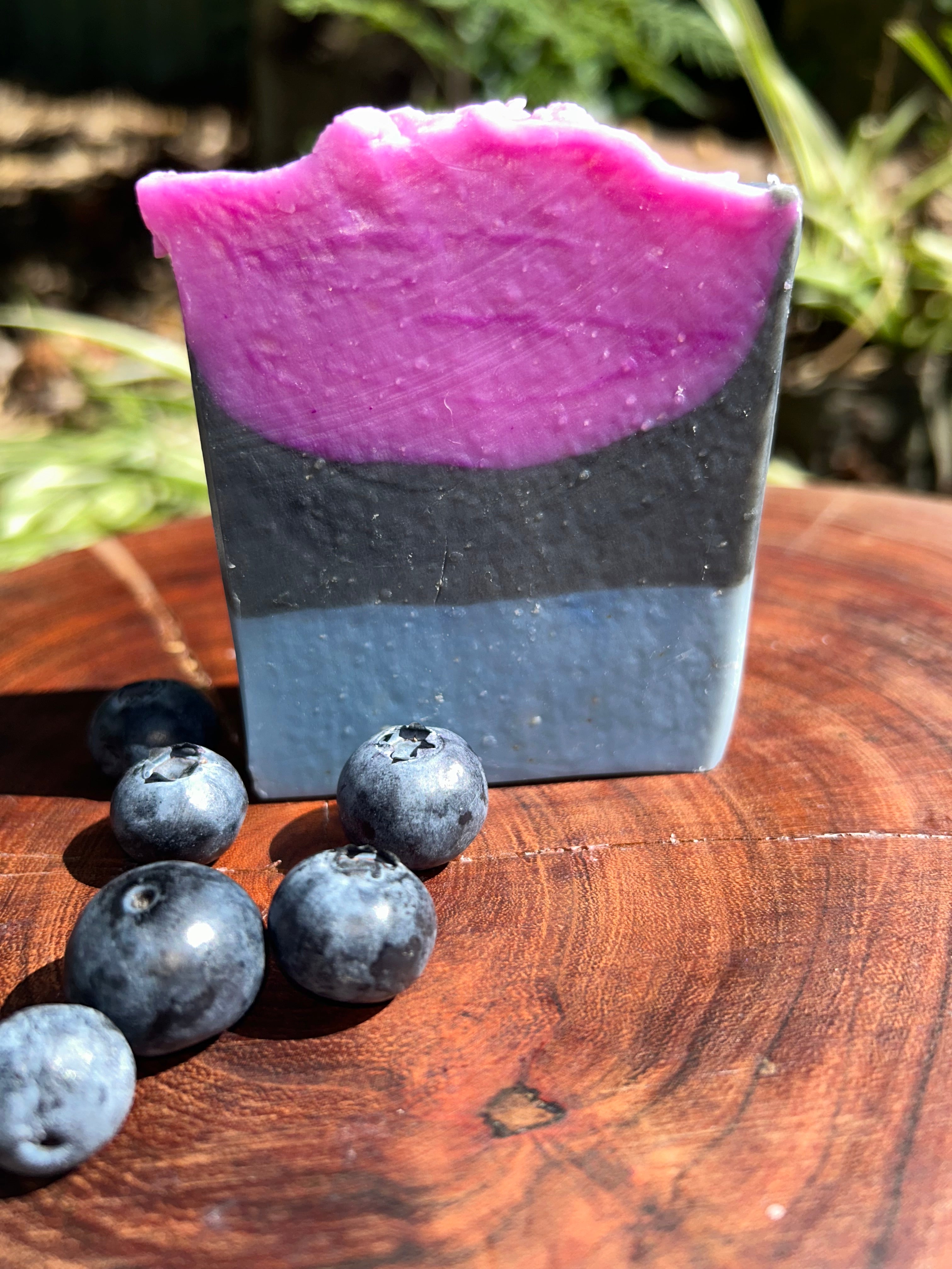 Handmade Blueberry Puree Soap | Organic Skincare Treat | Shea Butter Soap