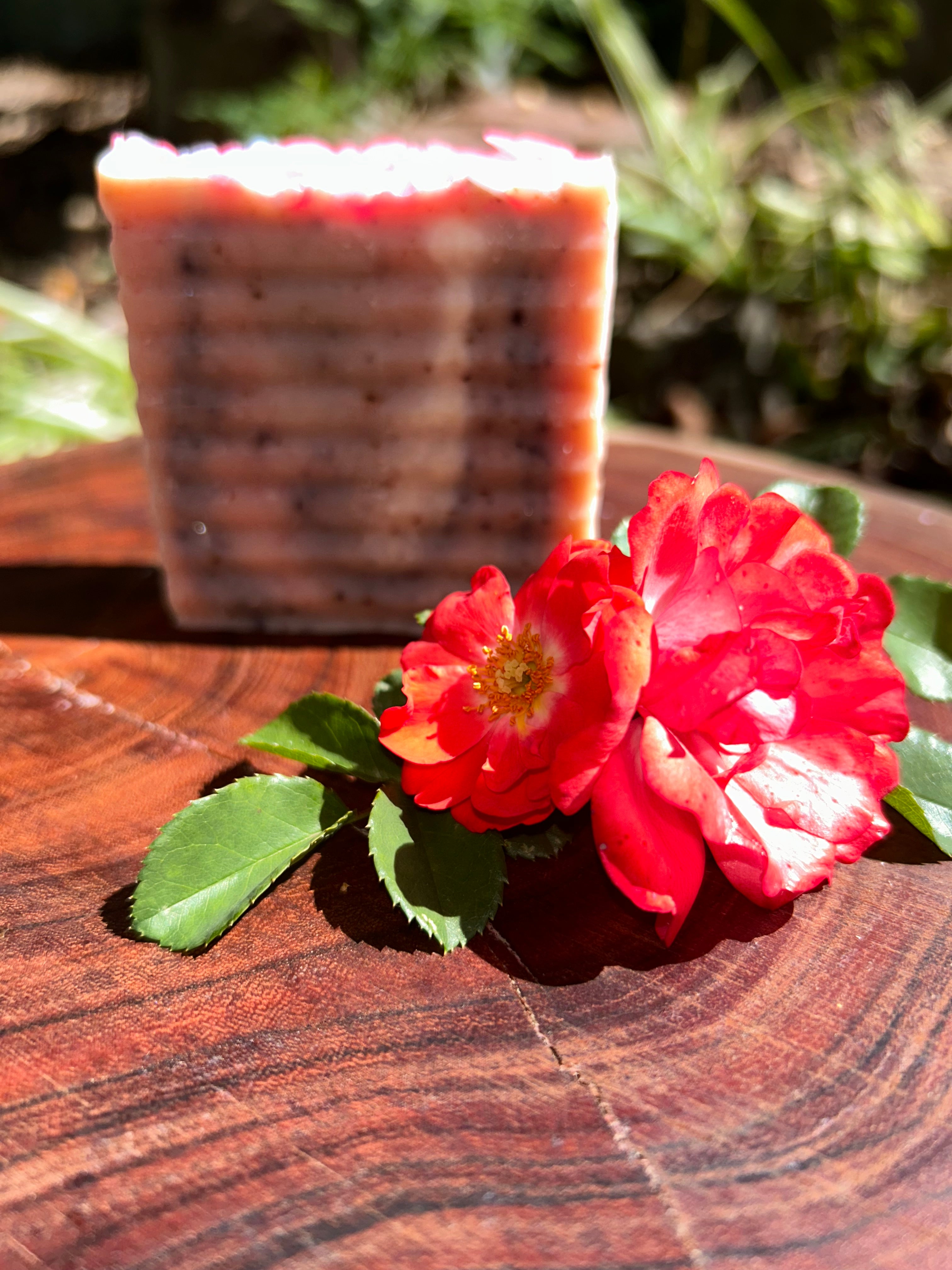 Natural Rose Petal Infused Goat’s Milk Soap | Organic | Nourishing & Creamy