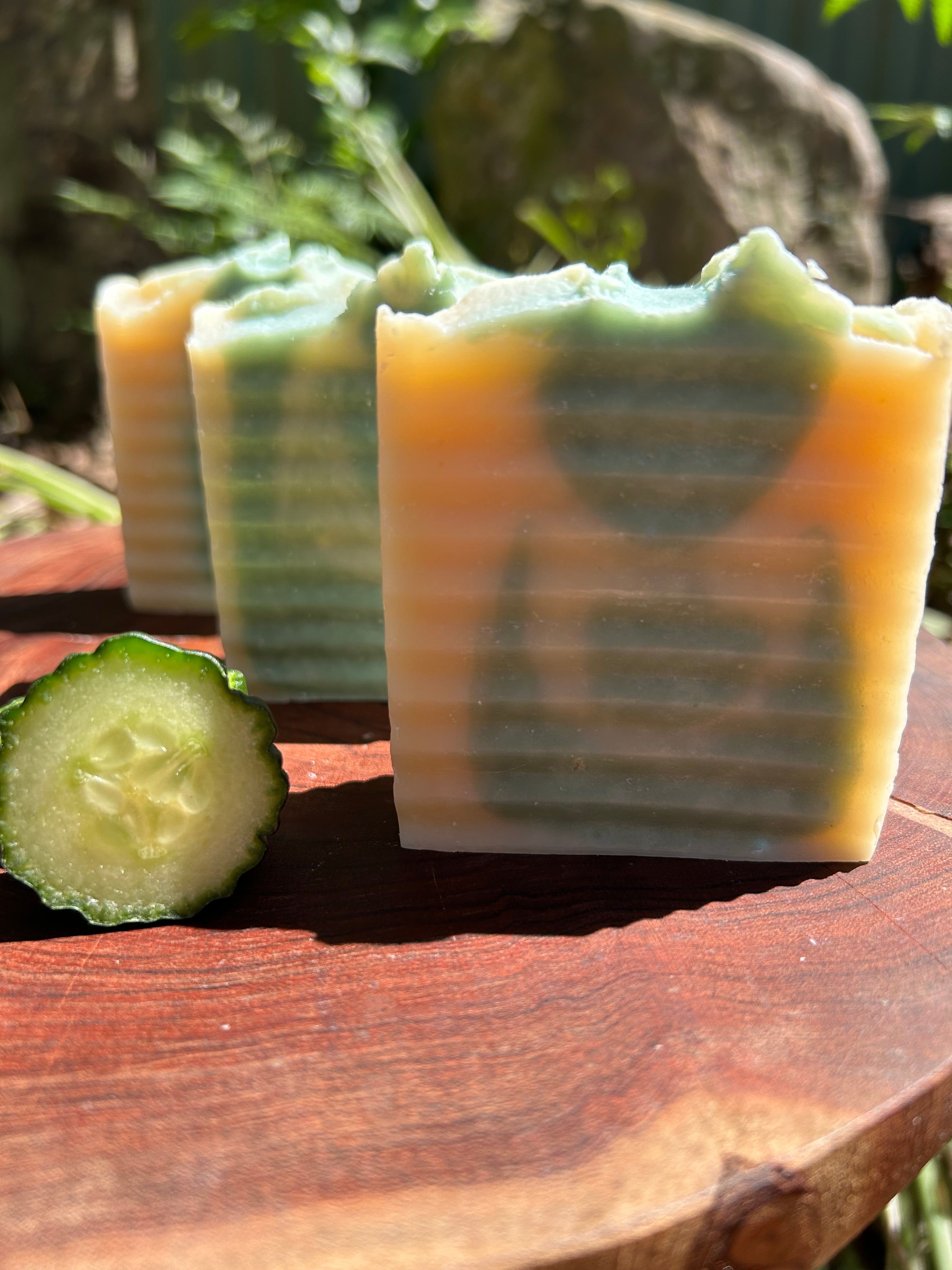 Natural Vegan Soap | Cucumber Soap | Handmade Soap | Vegan Friendly Skincare