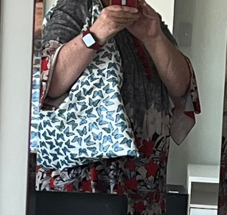 Versatile Handmade Large Tote Bag with pockets | bento bag