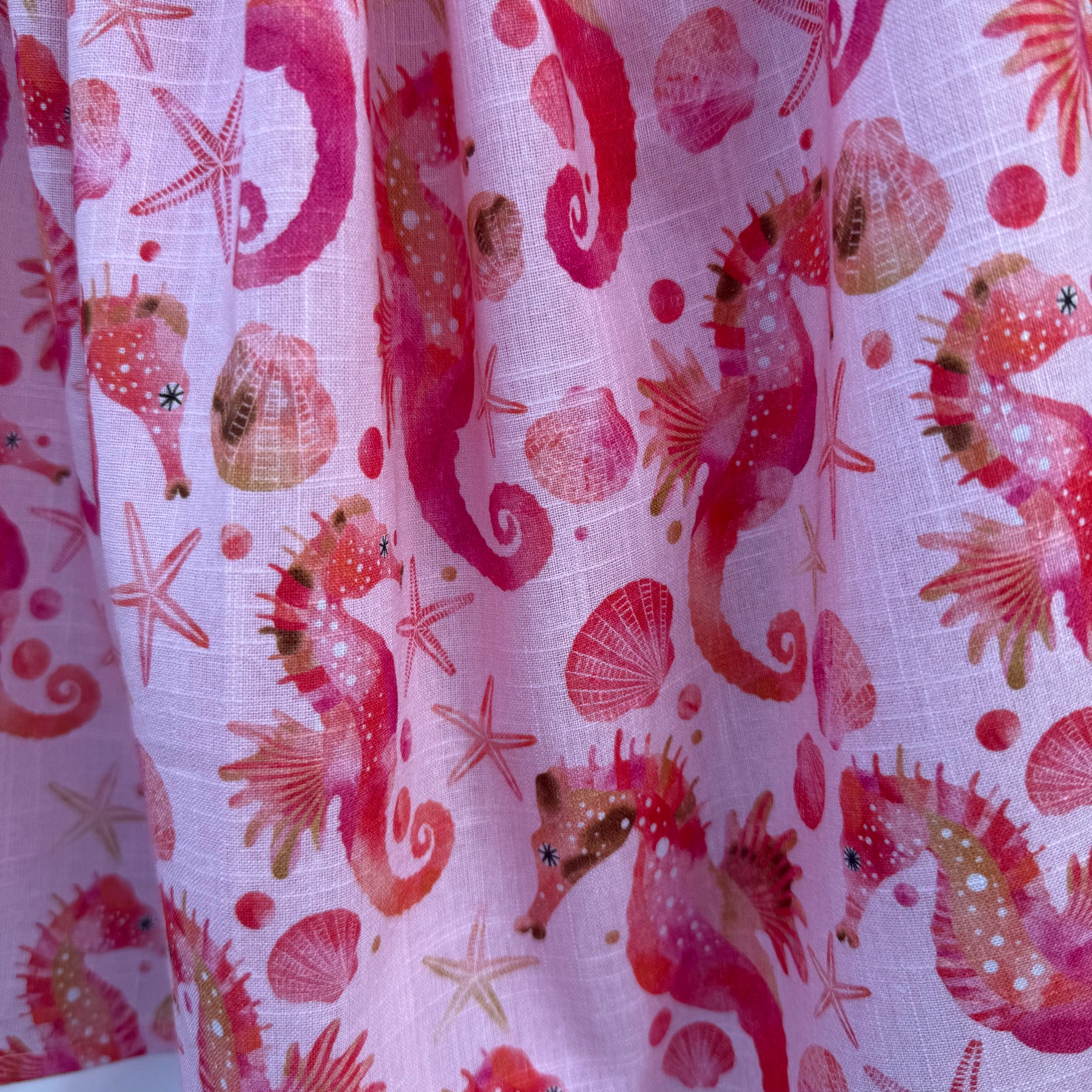 Girls Seahorse summer dress , size 4
