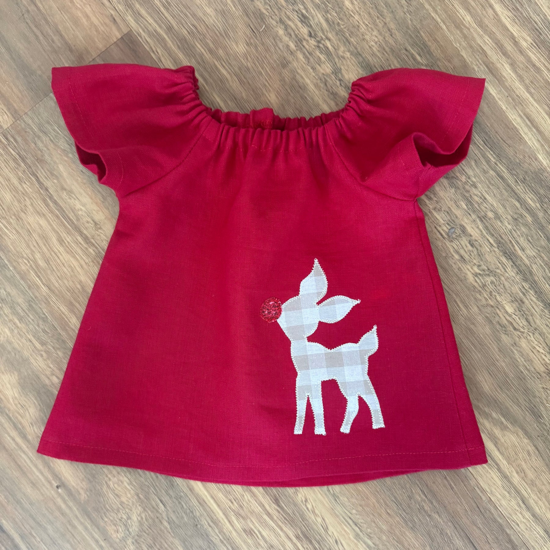Baby girls Christmas outfit , swing top and bloomers
