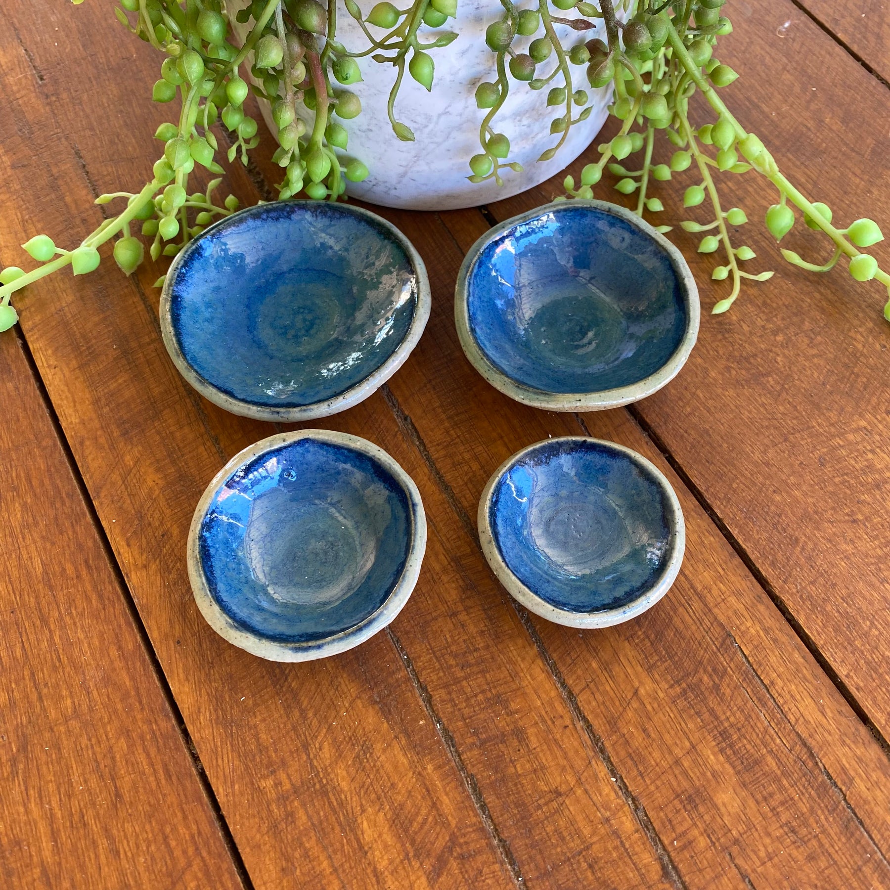Condiment Dish Set|Stackable|Handcrafted Pottery
