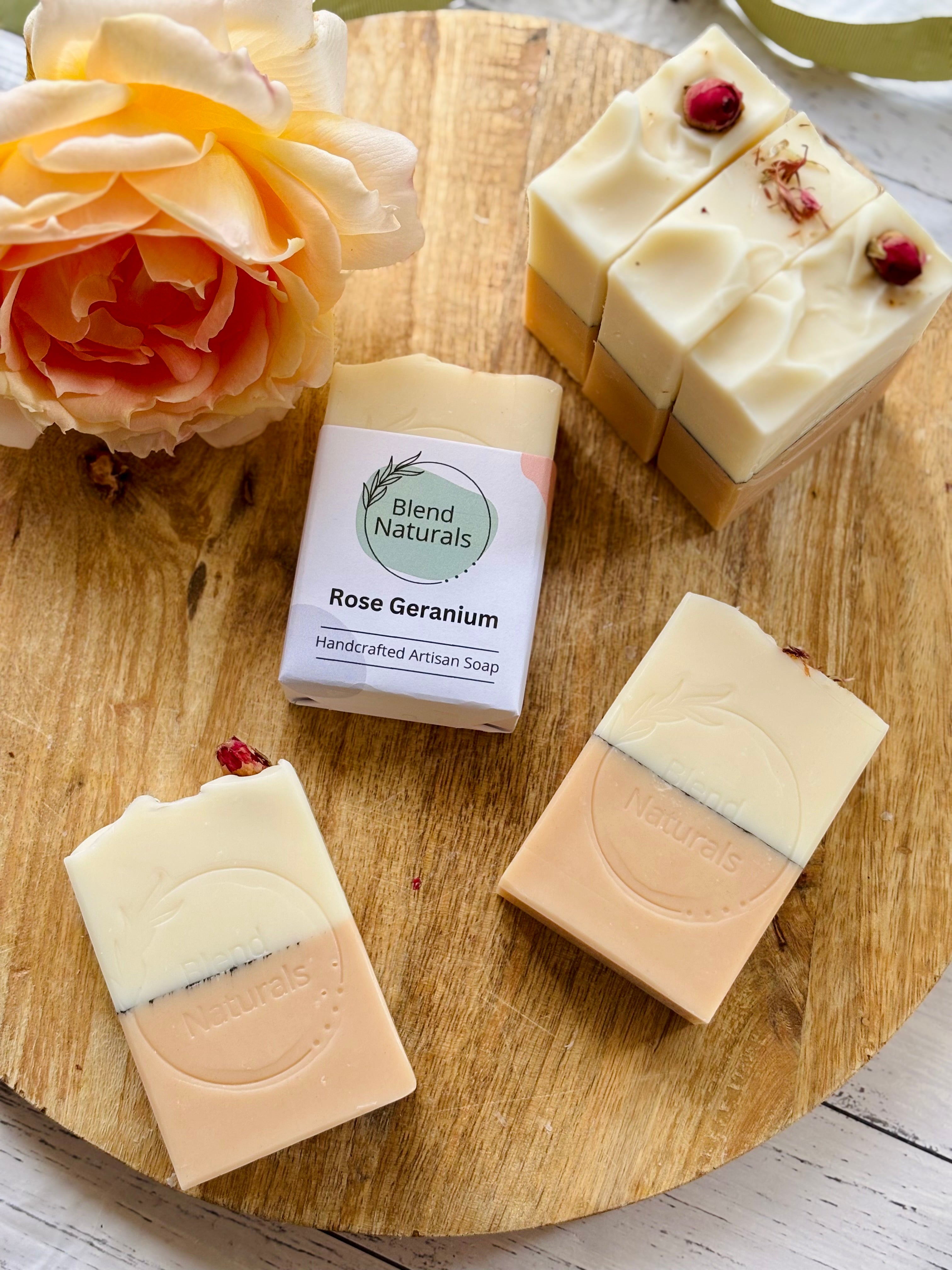 Rose Geranium | Handcrafted Natural Soap Bar