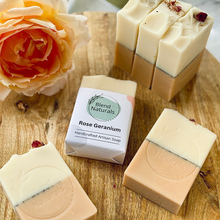 Rose Geranium | Handcrafted Natural Soap Bar