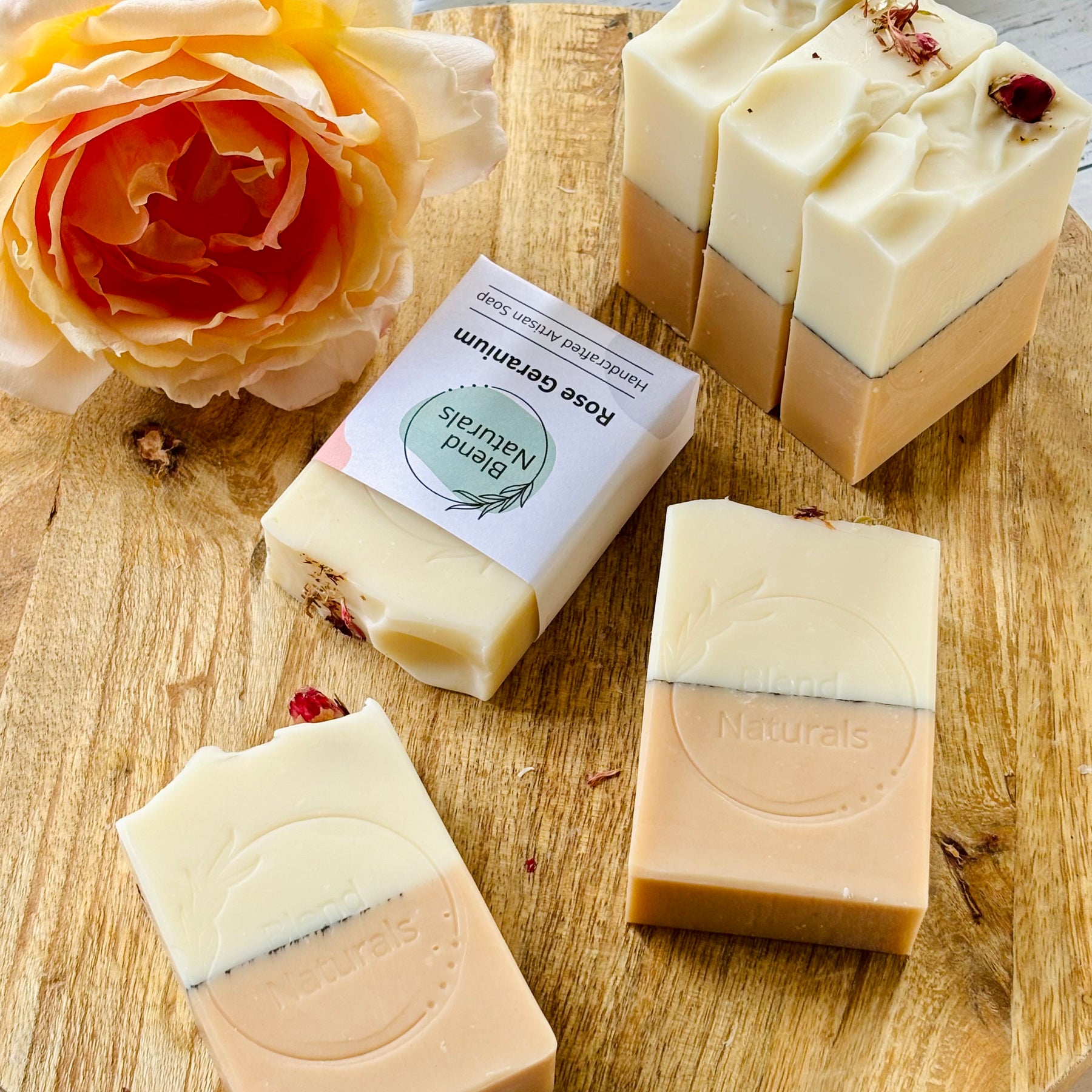Rose Geranium | Handcrafted Natural Soap Bar