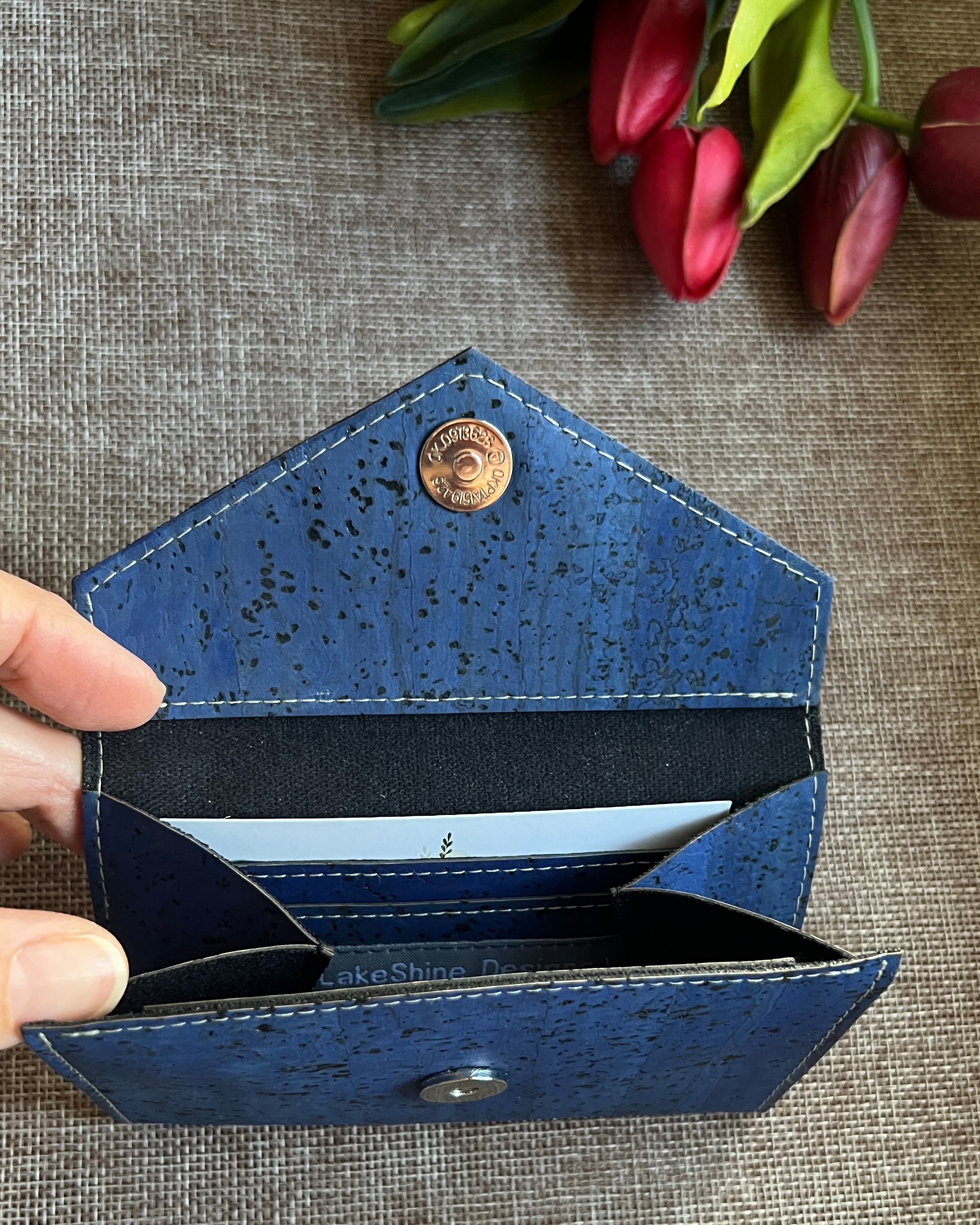 Mini Slimline Cork Wallet – Compact Wallet for Everyday Essentials