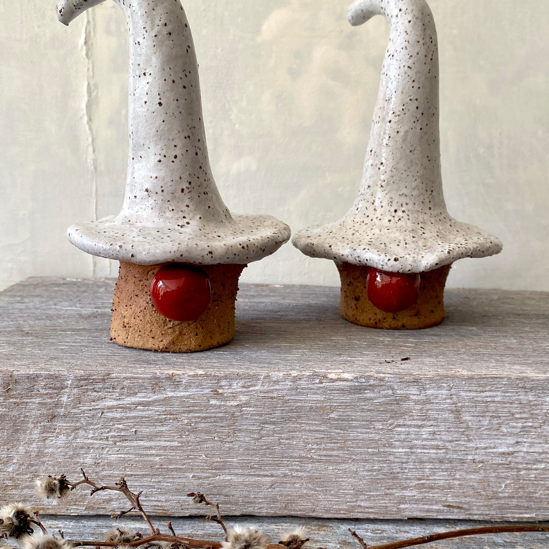 Nordic Christmas Gnome | Rustic Ceramic |