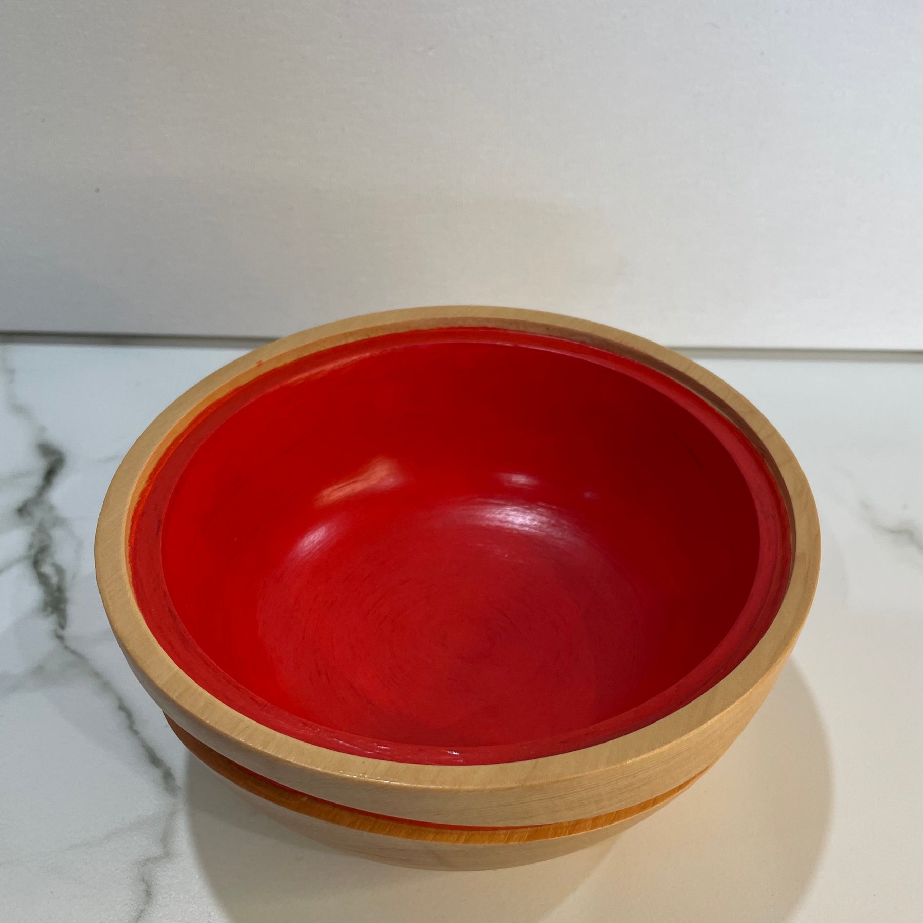 Handmade Wave bowl within a bowl | Kauri Pine Bowl